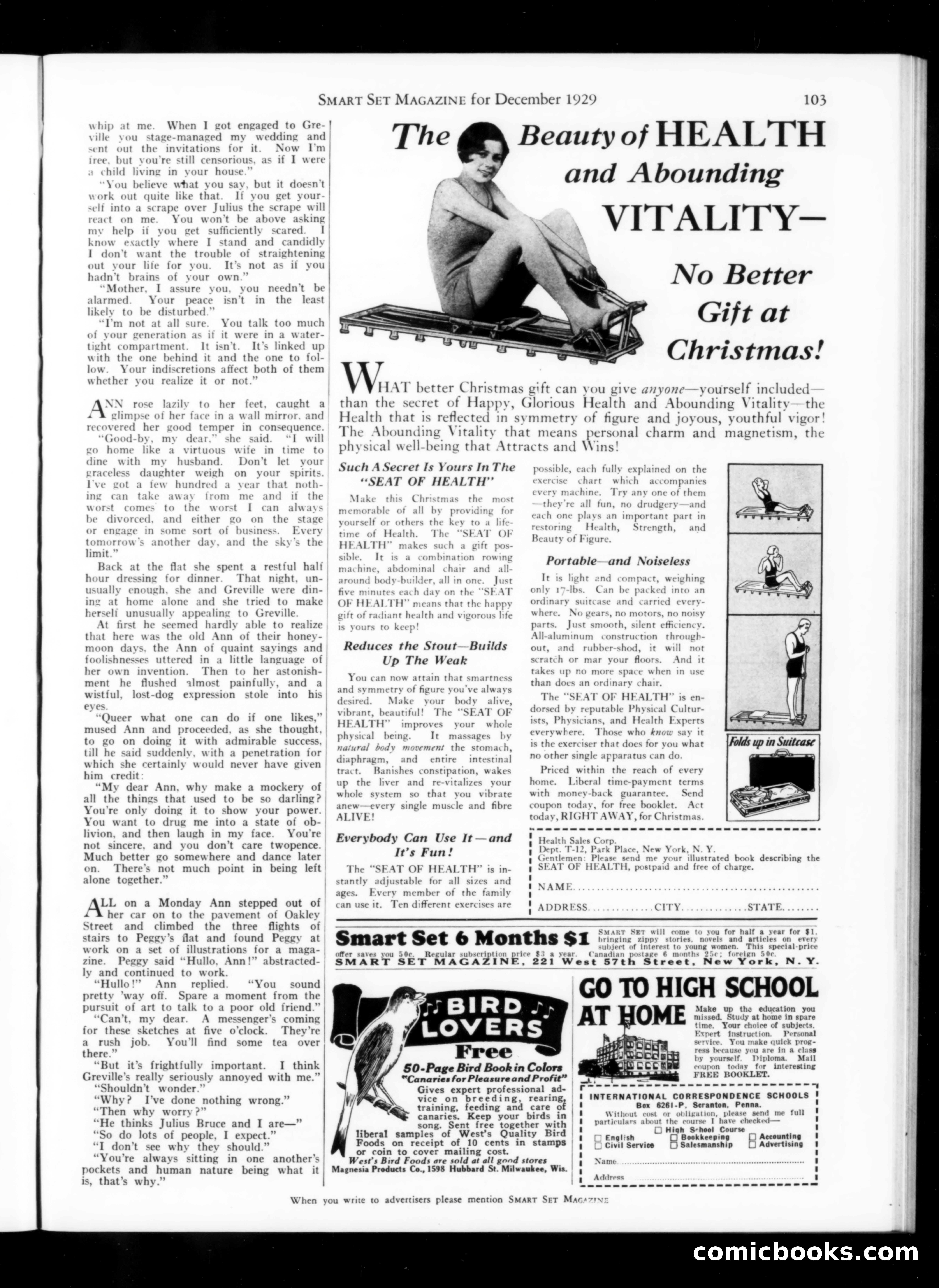 Smart Set, December 1929 — page 105 of 140