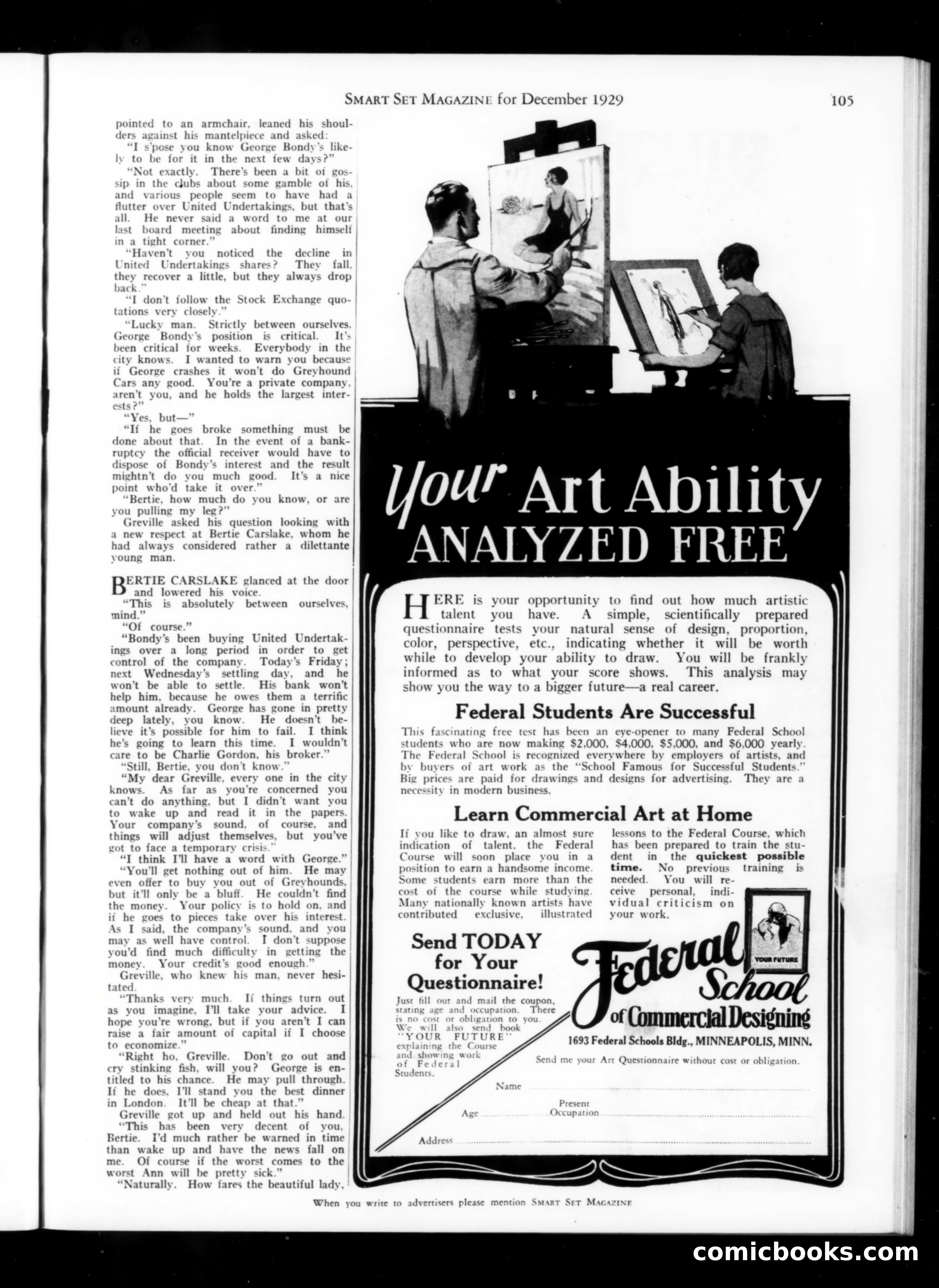 Smart Set, December 1929 — page 107 of 140
