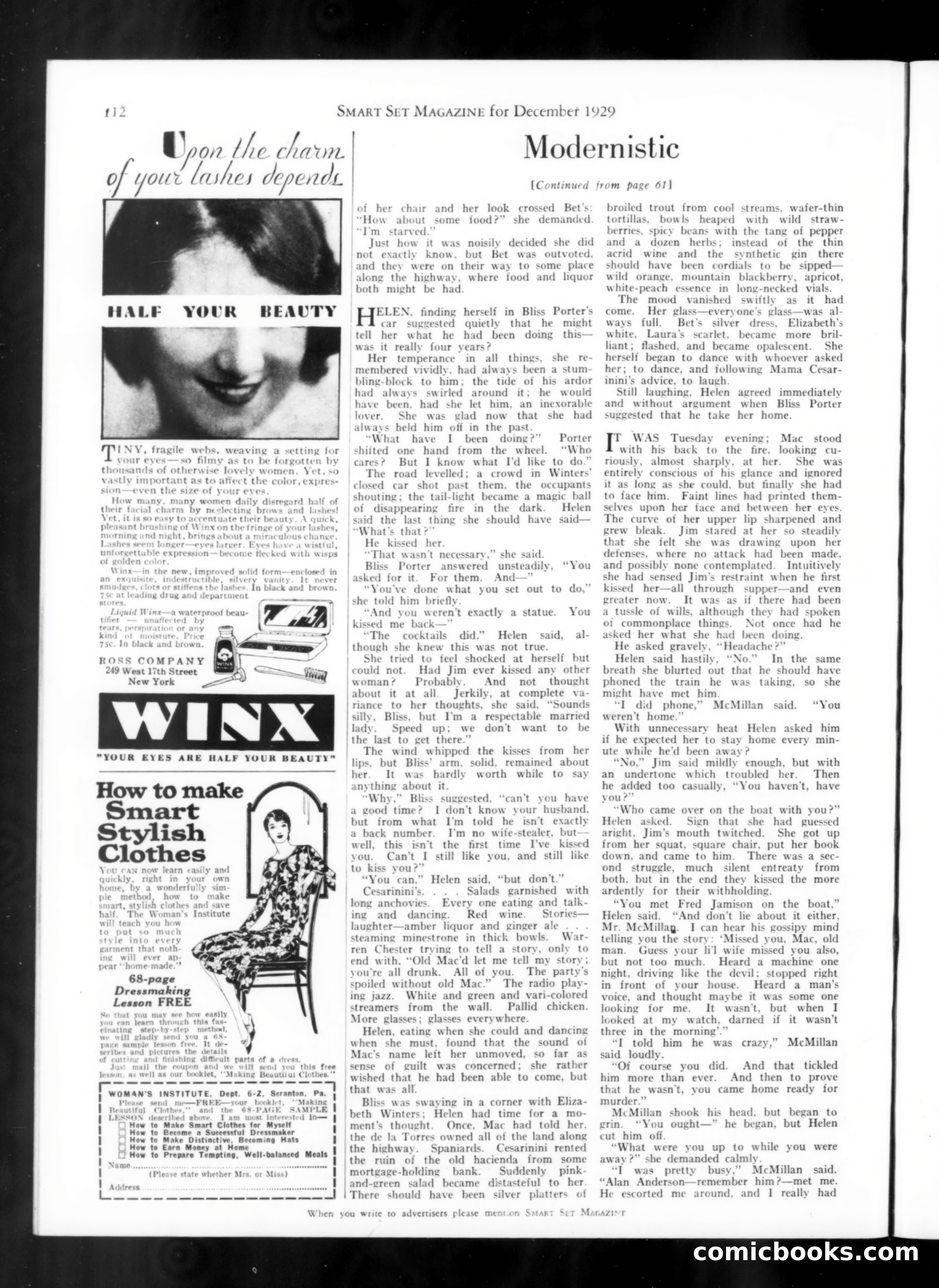 Smart Set, December 1929 — page 114 of 140