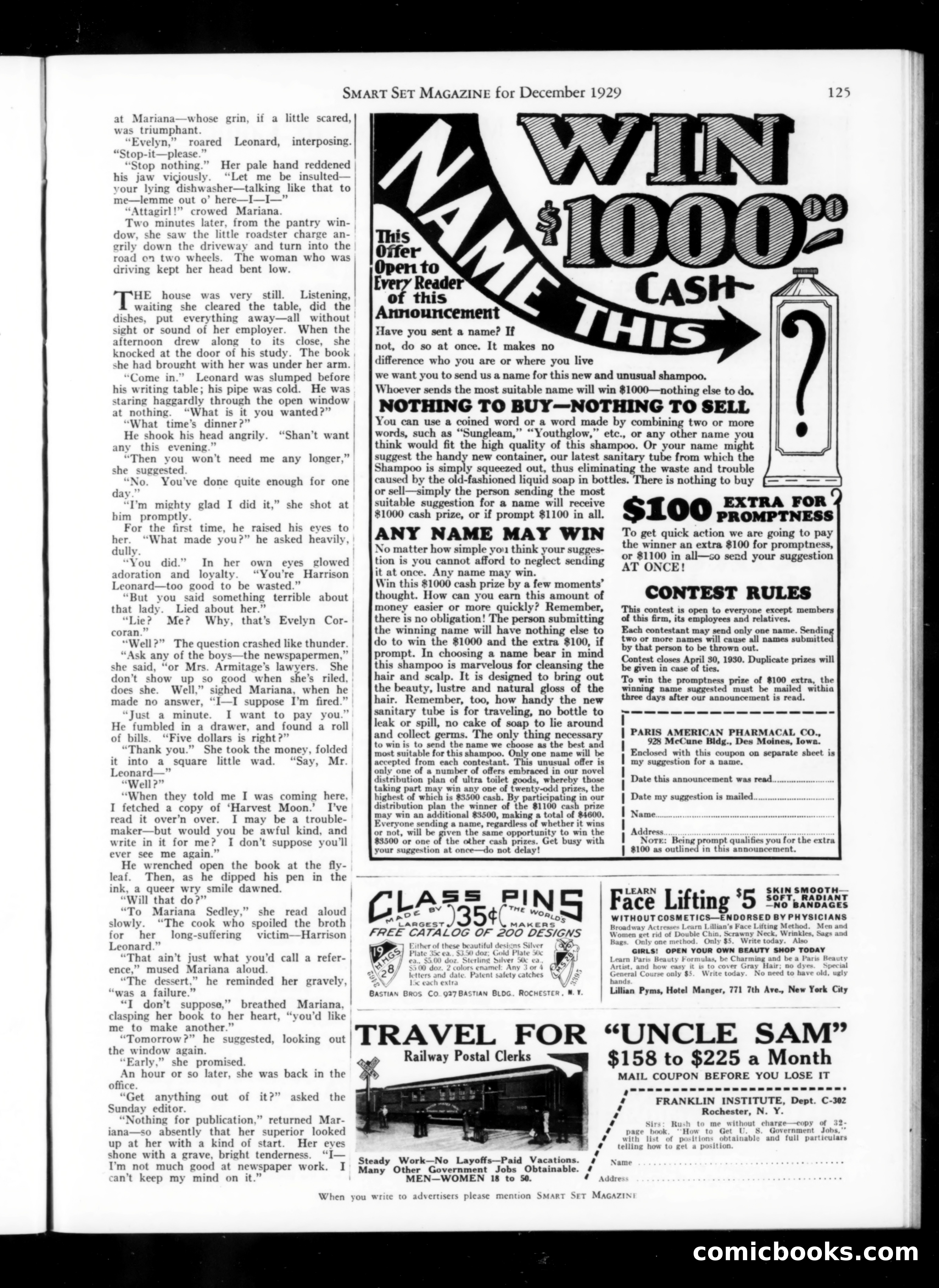 Smart Set, December 1929 — page 127 of 140