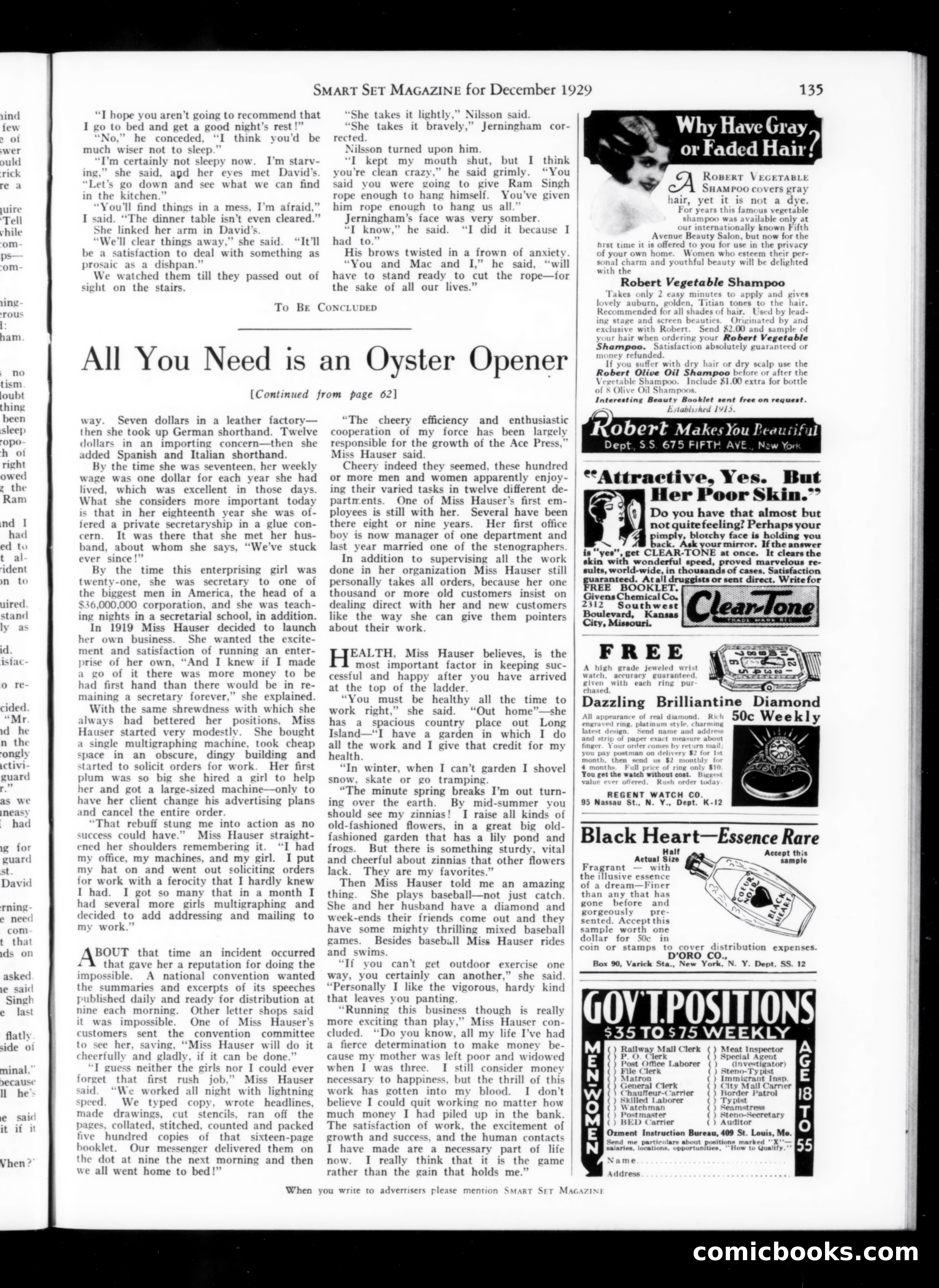 Smart Set, December 1929 — page 137 of 140