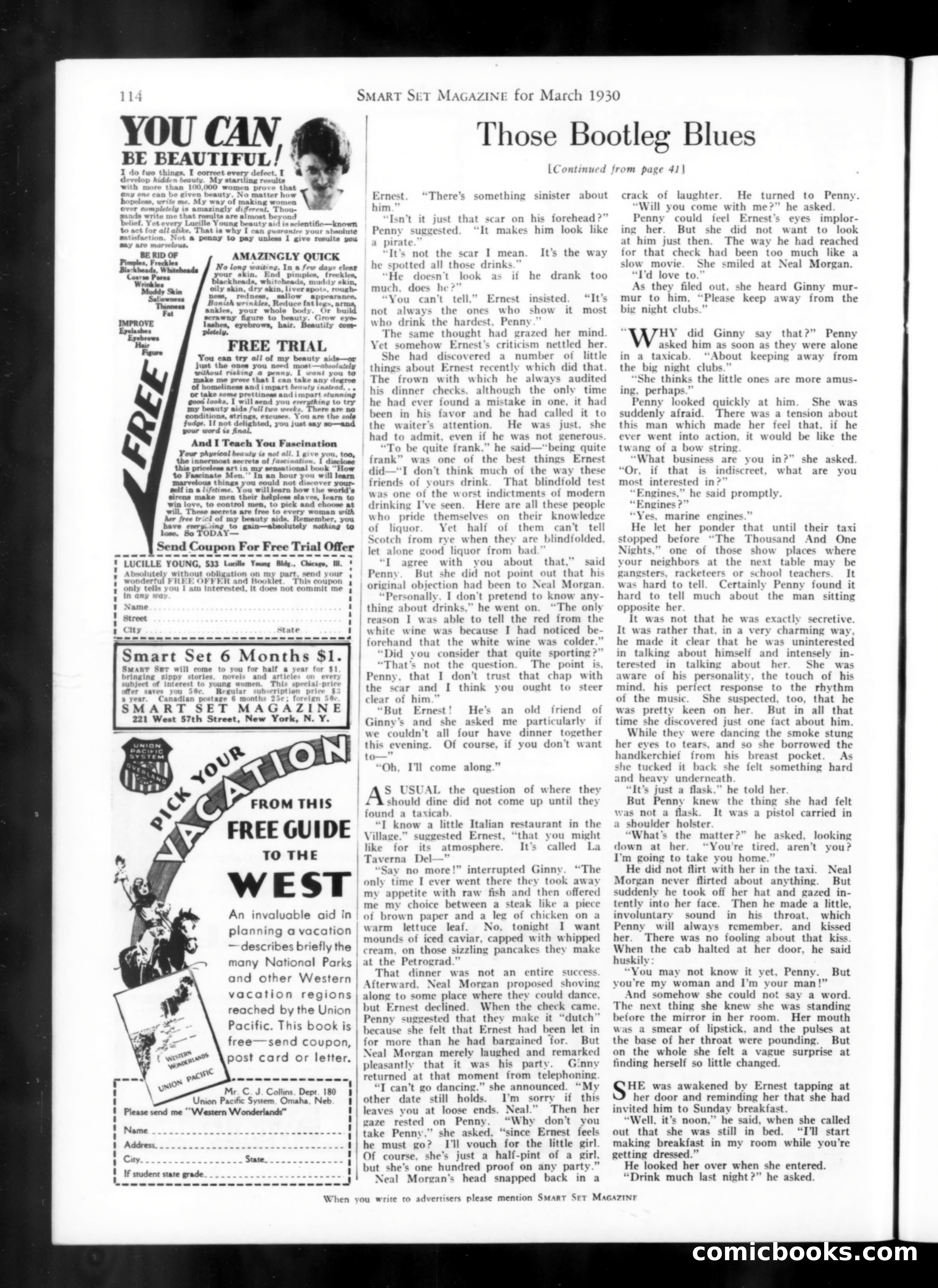 The Smart Set, March 1930 — page 116 of 140