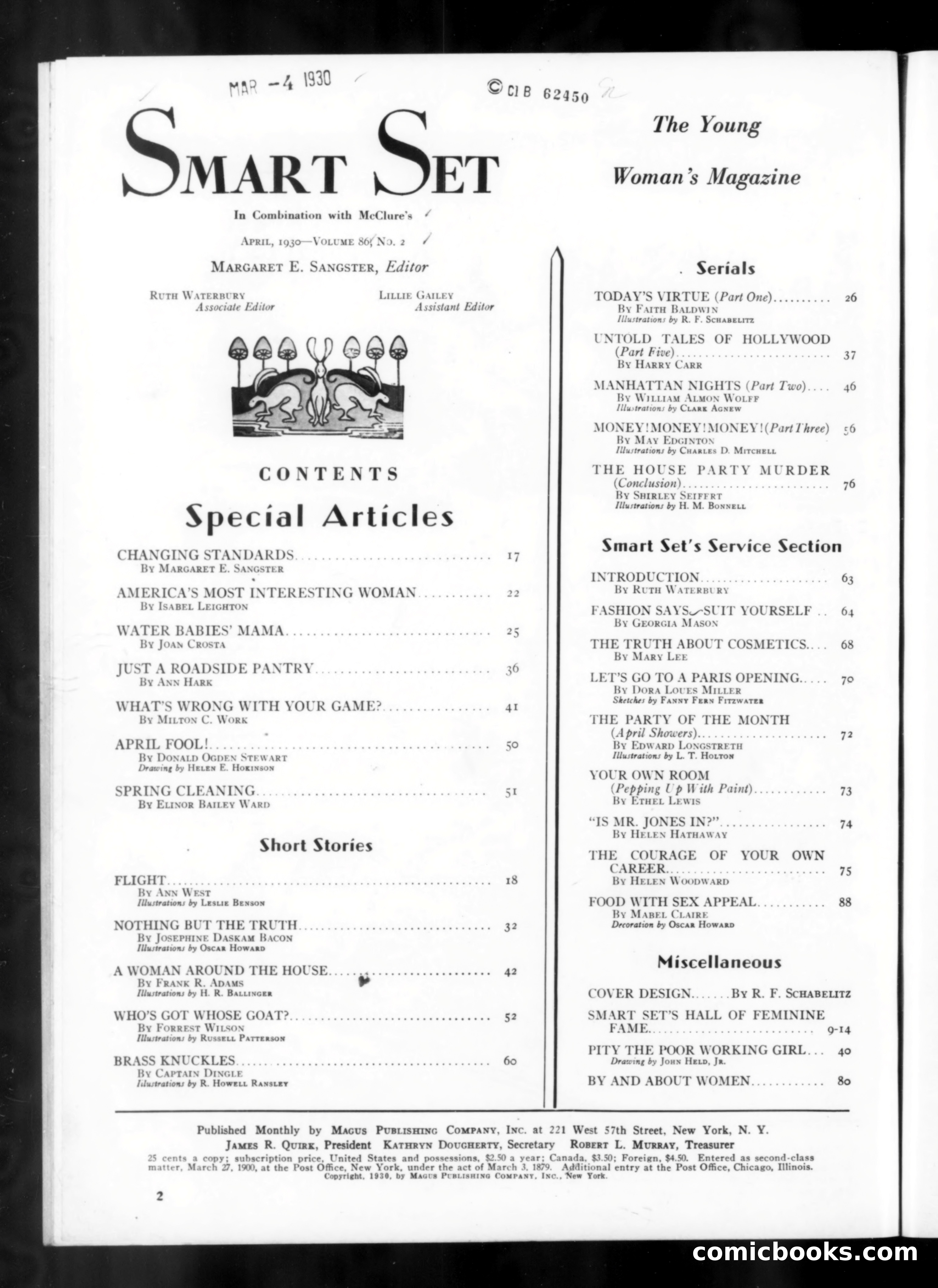 The Smart Set, April 1930 — page 4 of 140