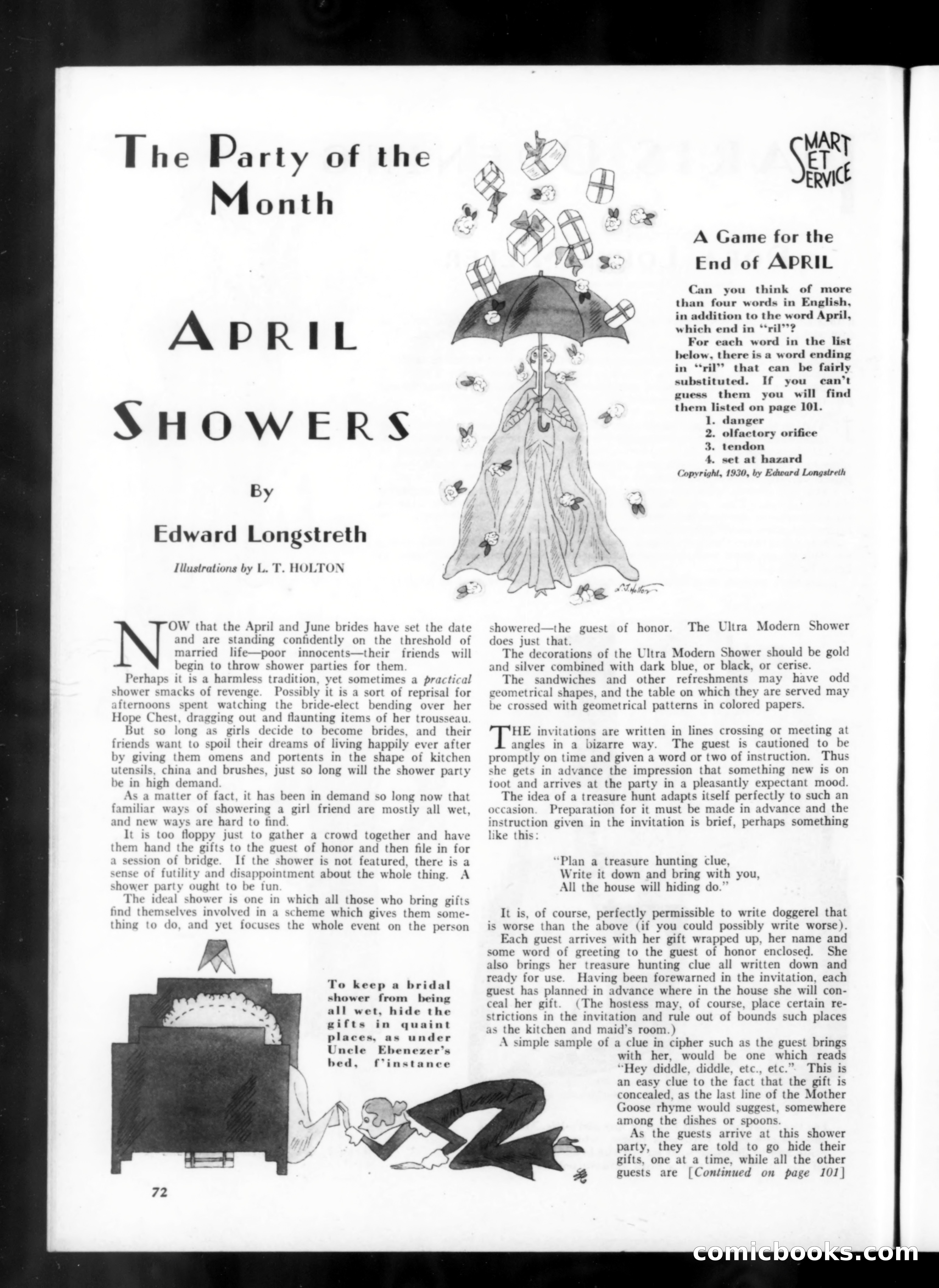 The Smart Set, April 1930 — page 74 of 140