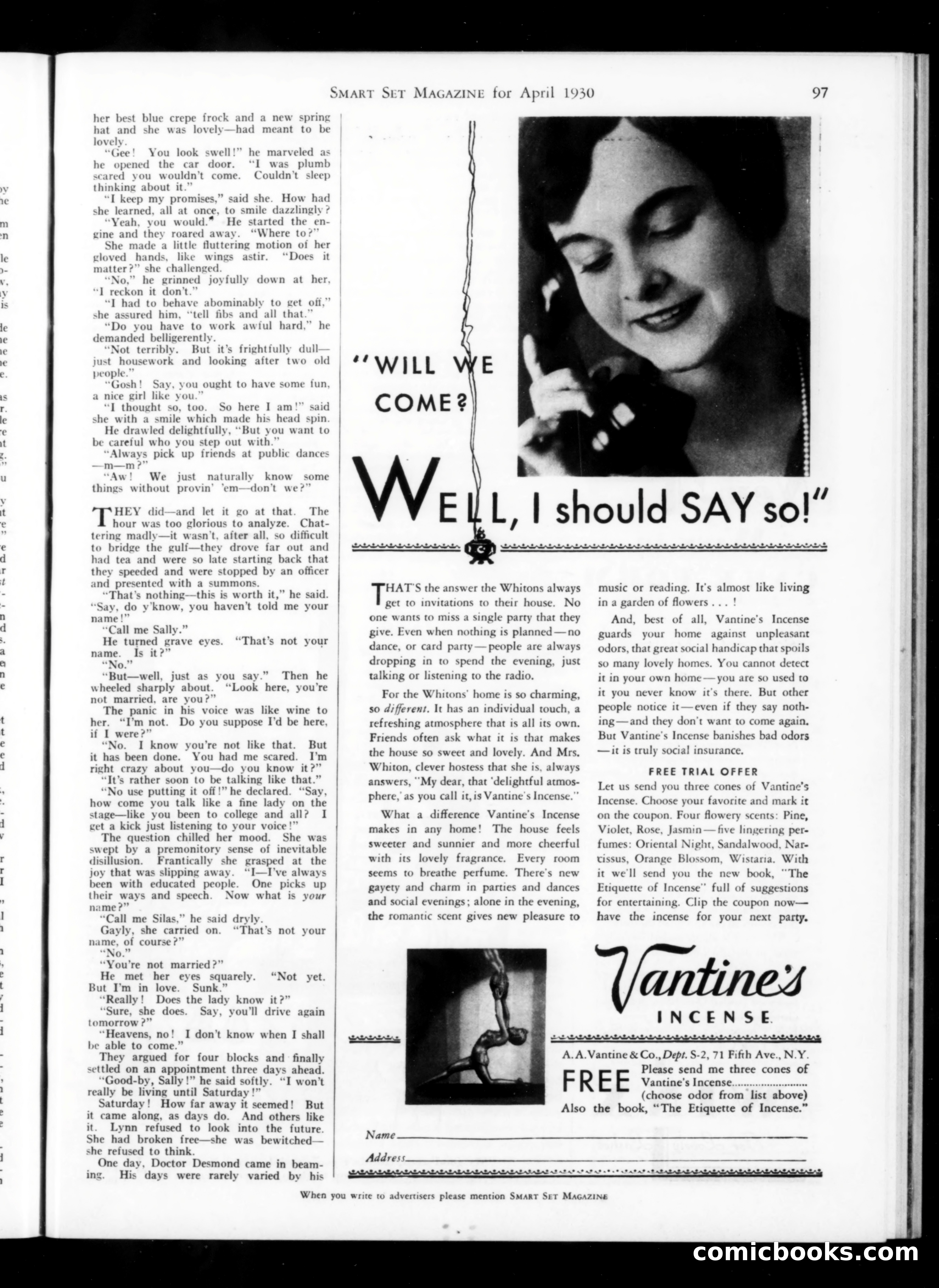 The Smart Set, April 1930 — page 99 of 140