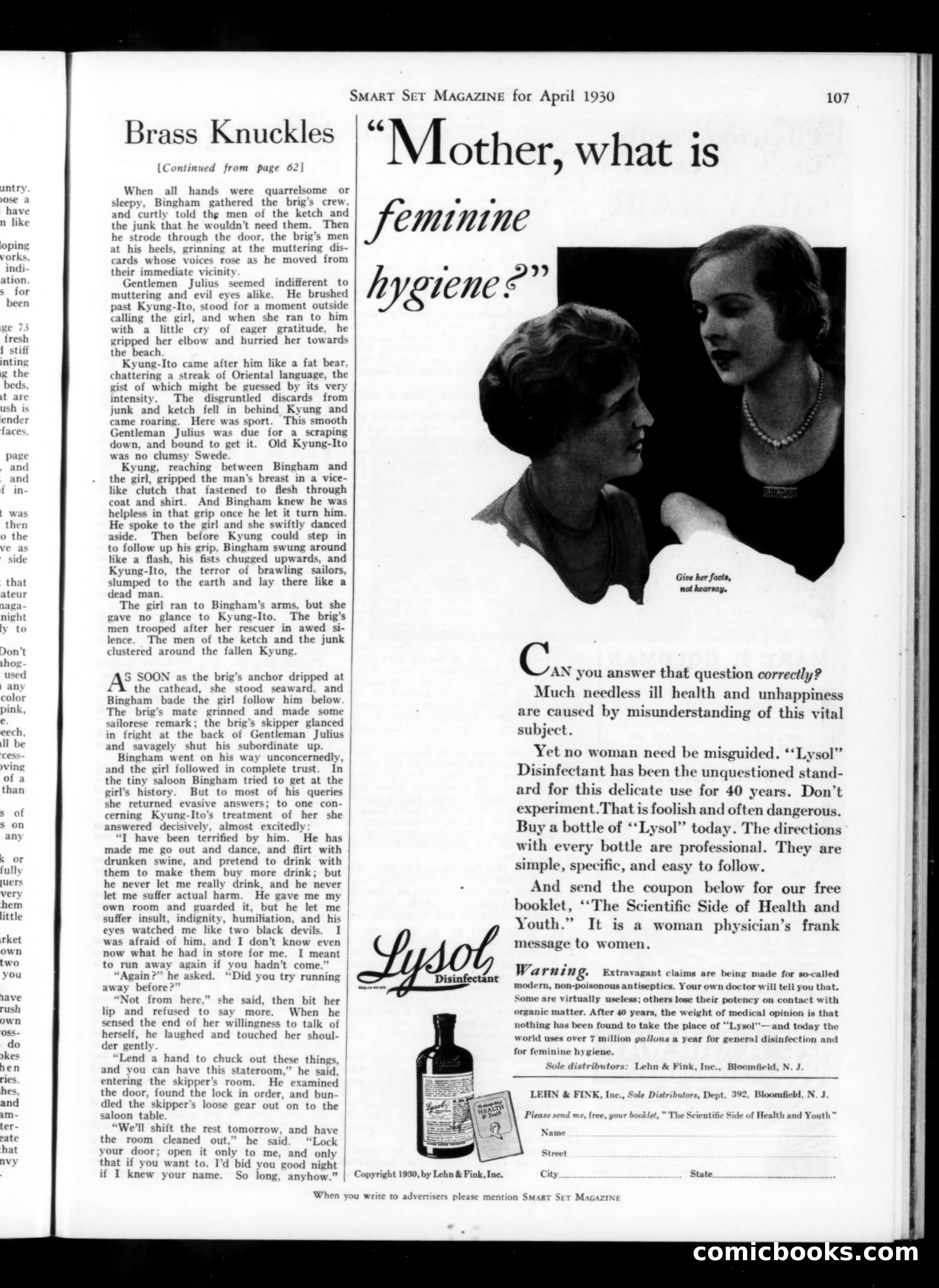The Smart Set, April 1930 — page 109 of 140