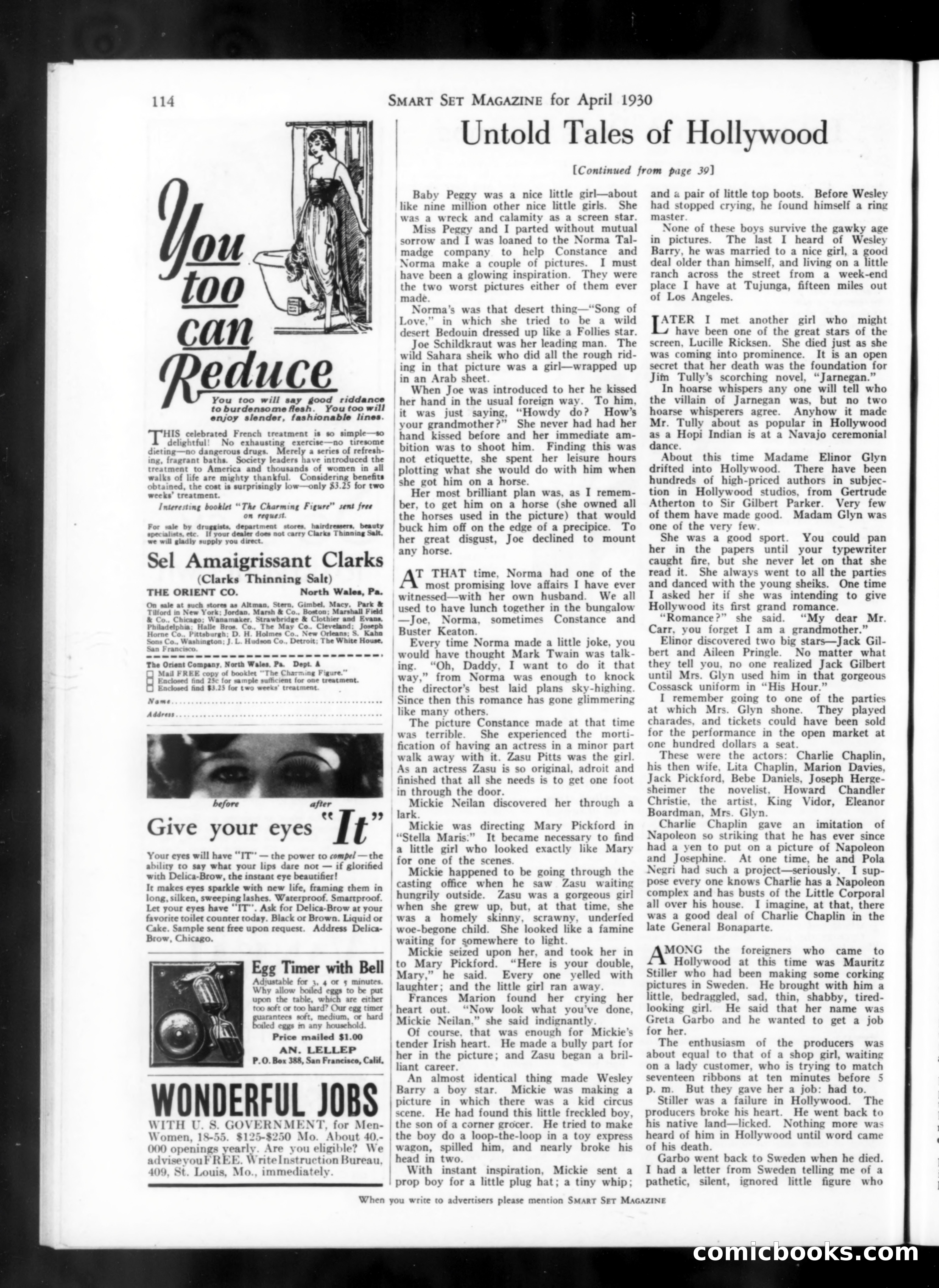 The Smart Set, April 1930 — page 116 of 140