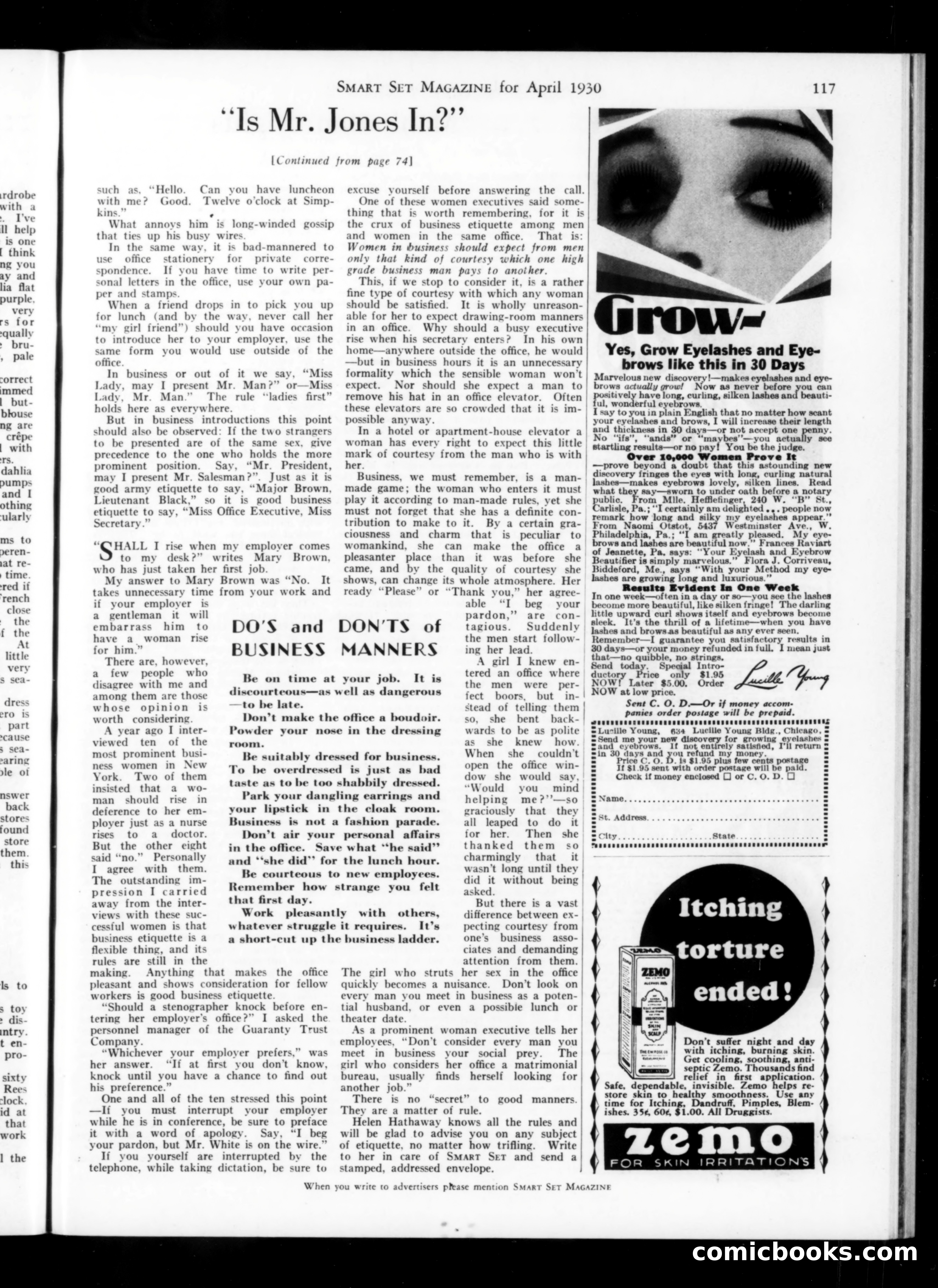The Smart Set, April 1930 — page 119 of 140
