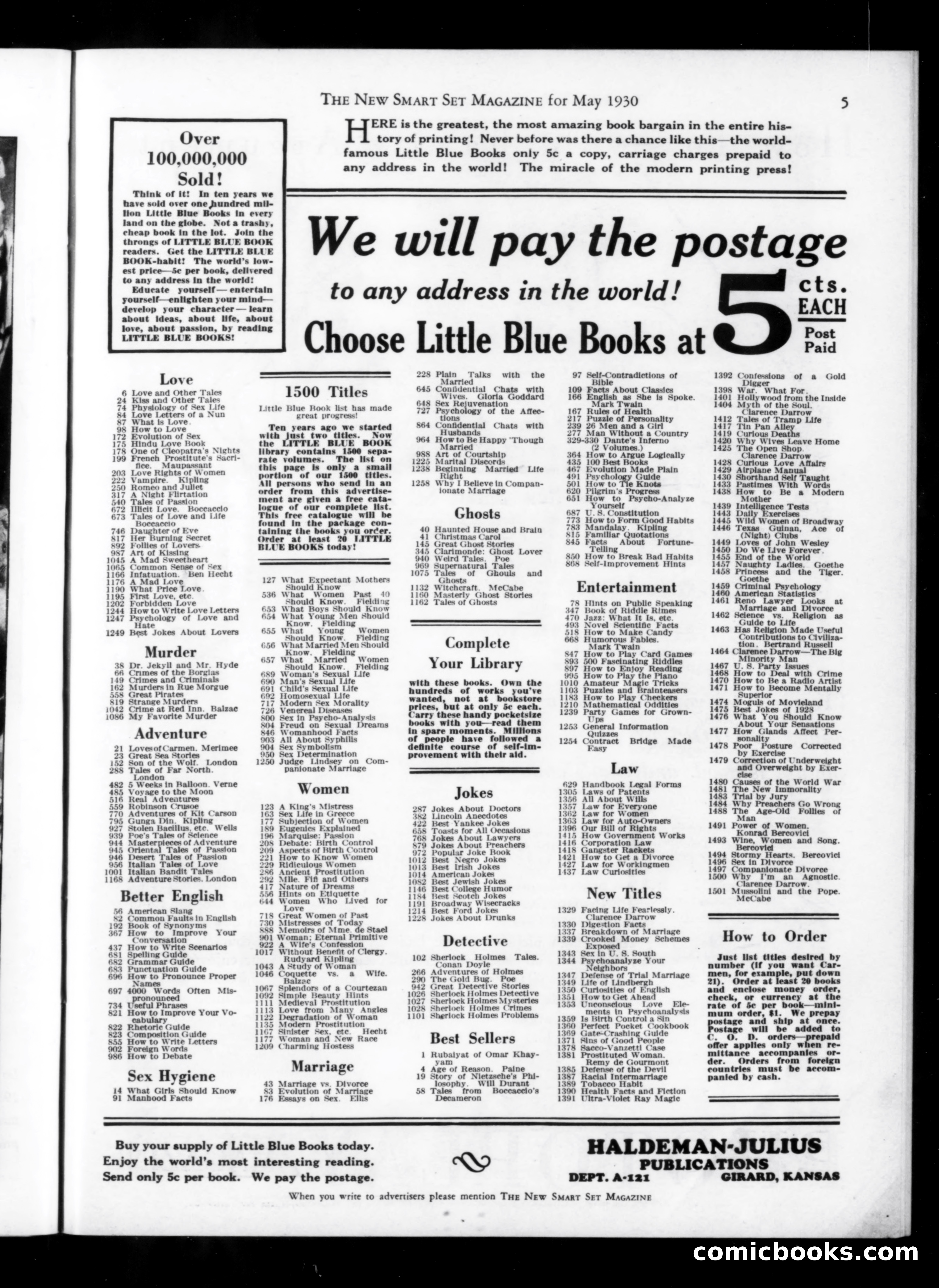 The Smart Set, May 1930 — page 7 of 142