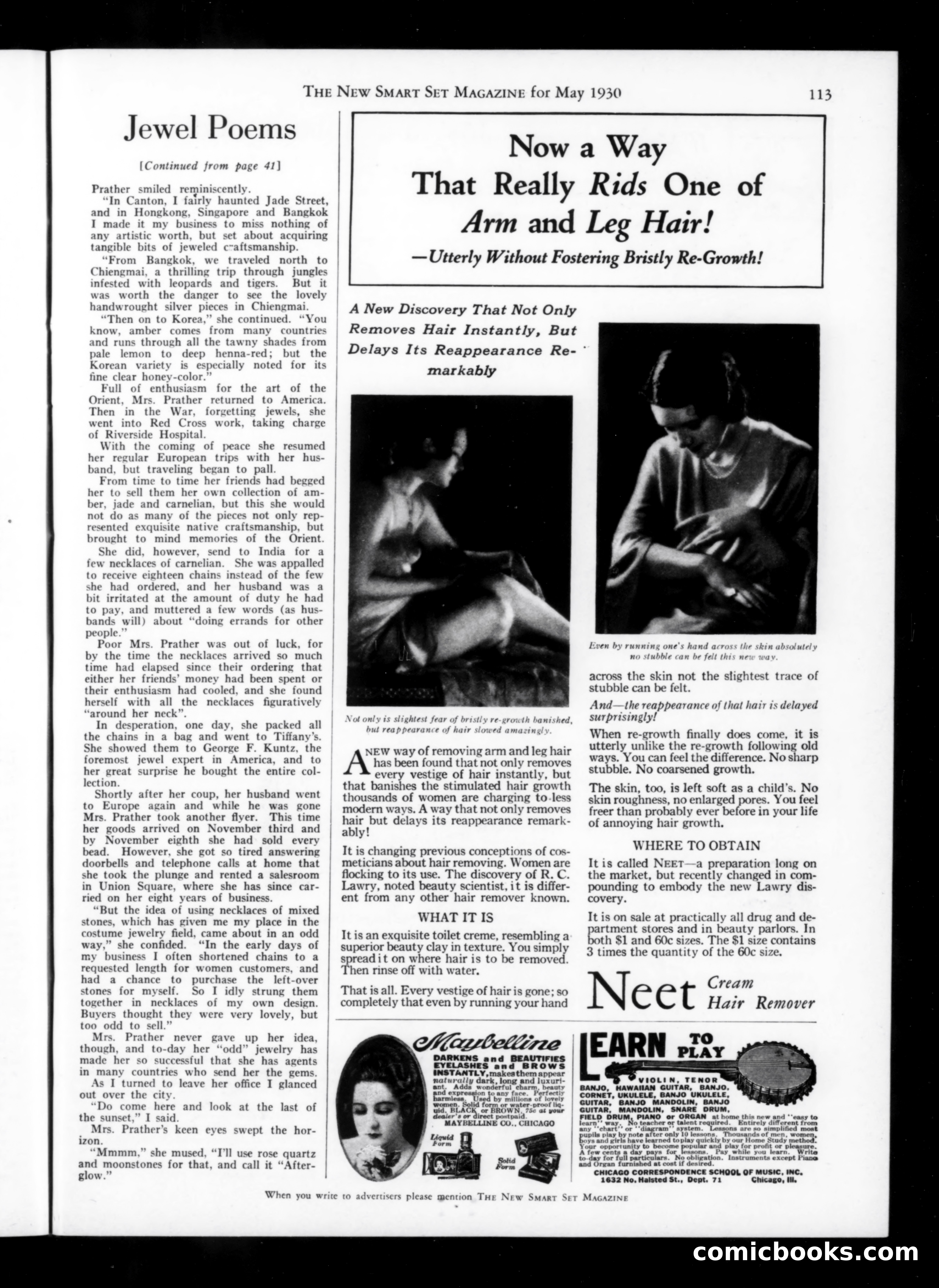 The Smart Set, May 1930 — page 117 of 142