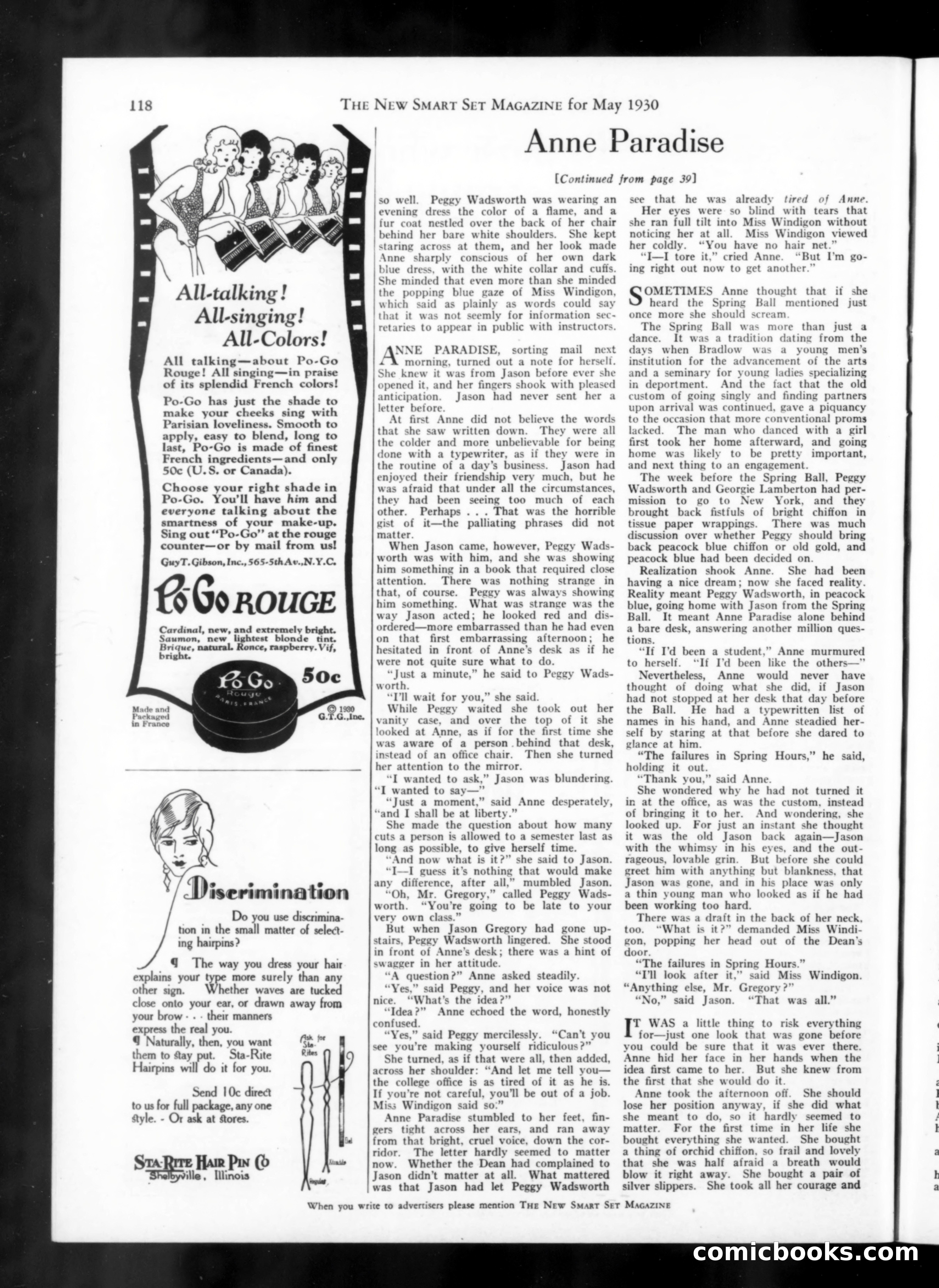 The Smart Set, May 1930 — page 122 of 142