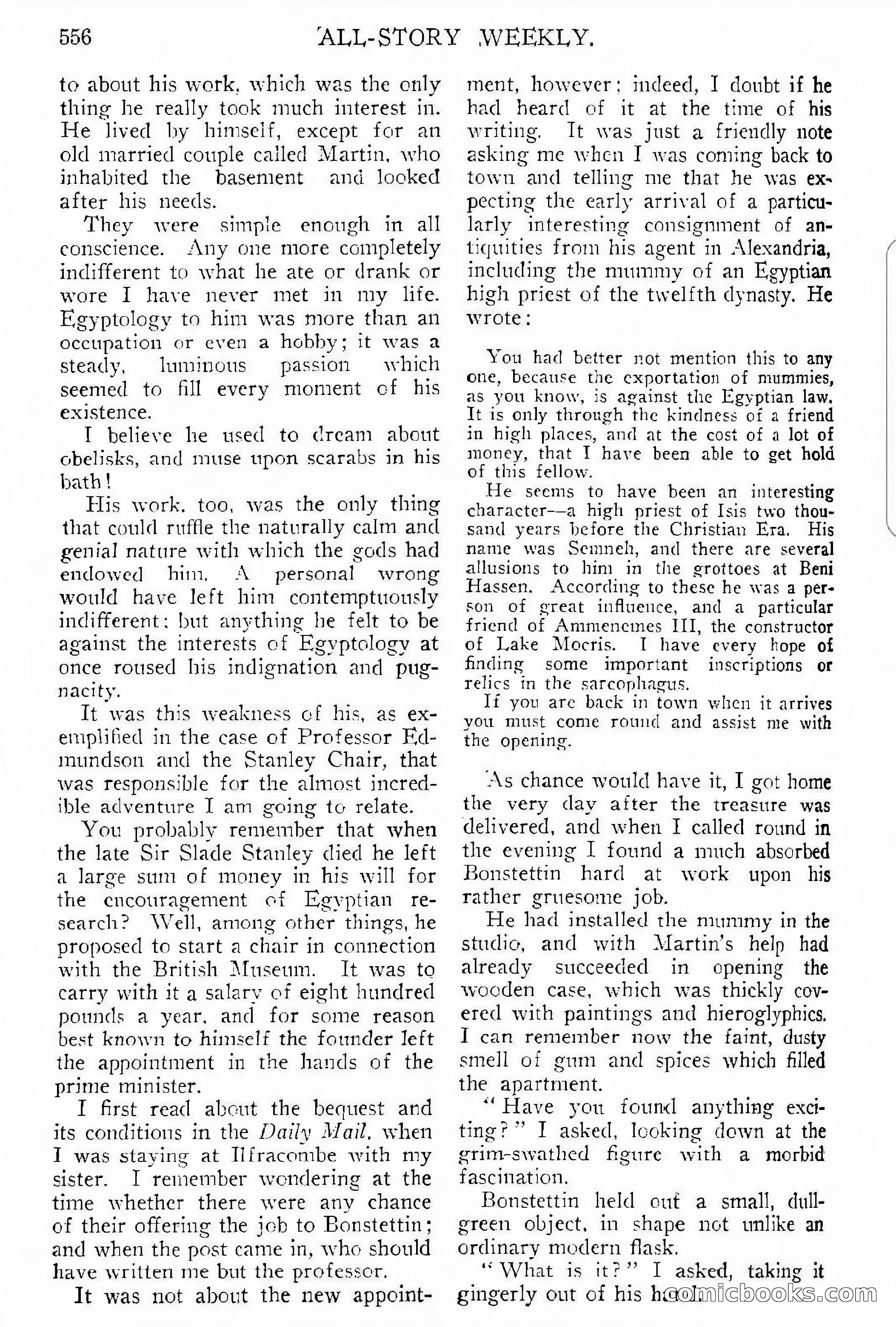 The Six Beans by Victor Bridges — page 2 of 9