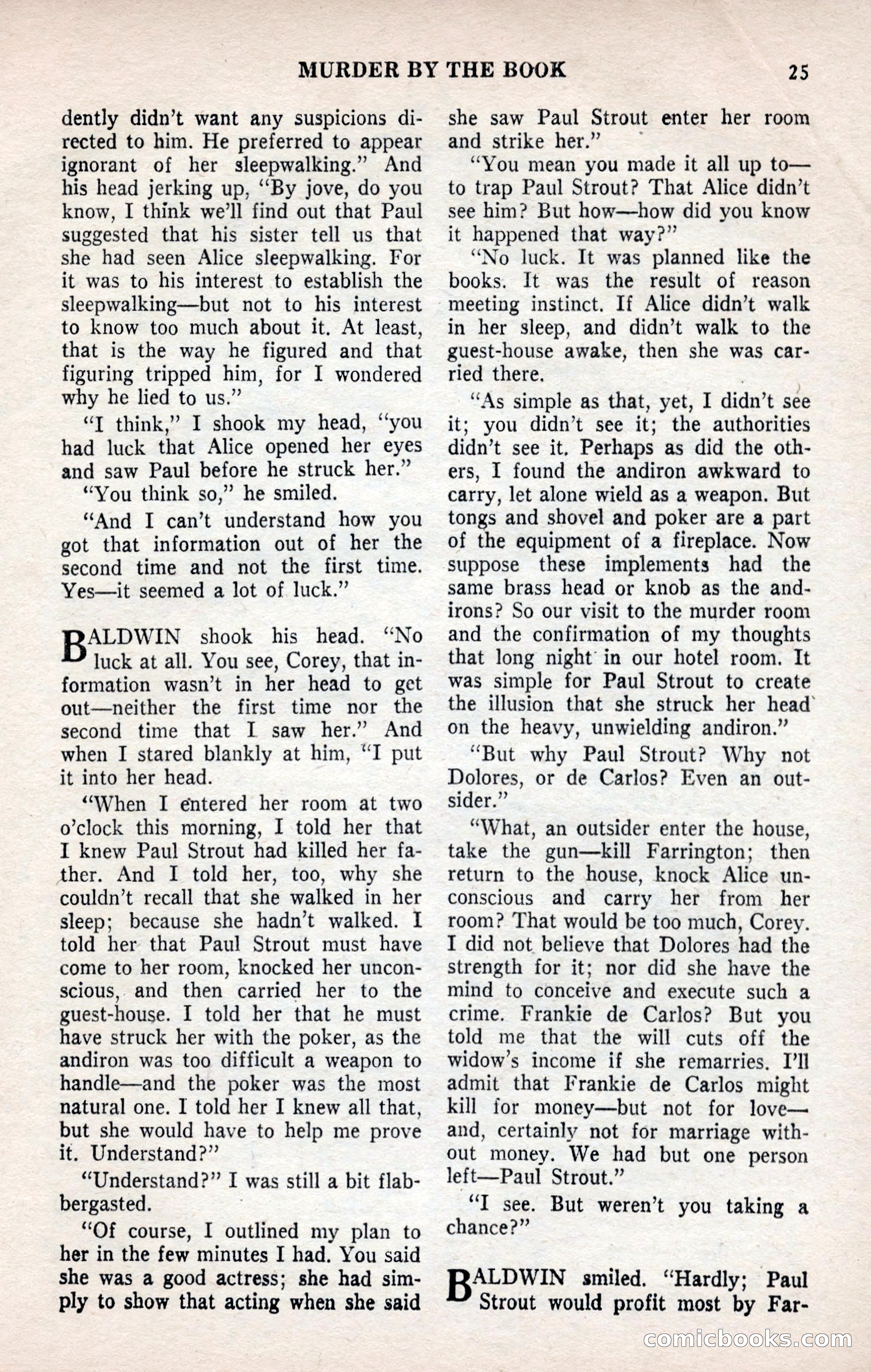 Smashing Detective Stories, September 1954 — page 25 of 100