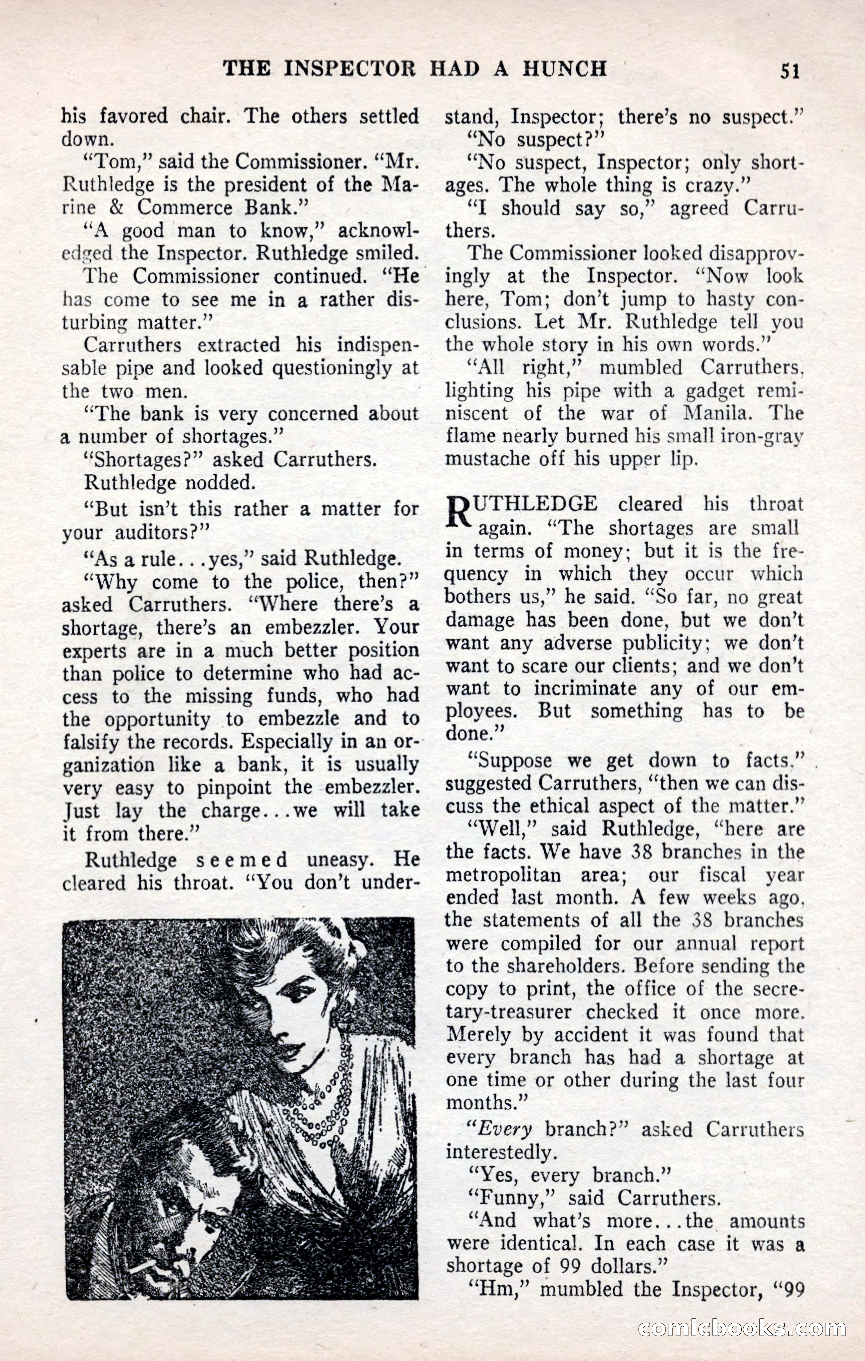 Smashing Detective Stories, September 1954 — page 51 of 100