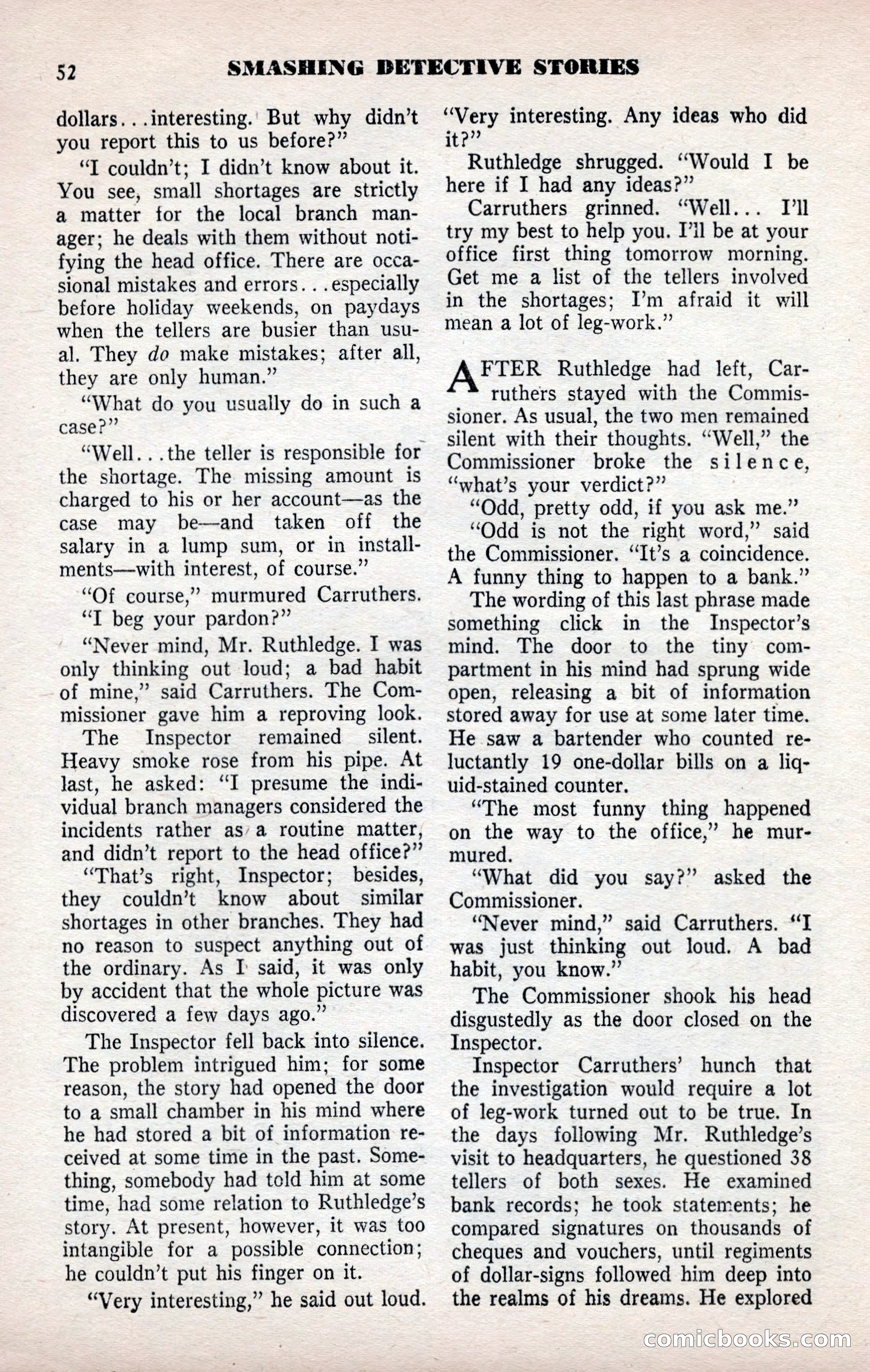 Smashing Detective Stories, September 1954 — page 52 of 100