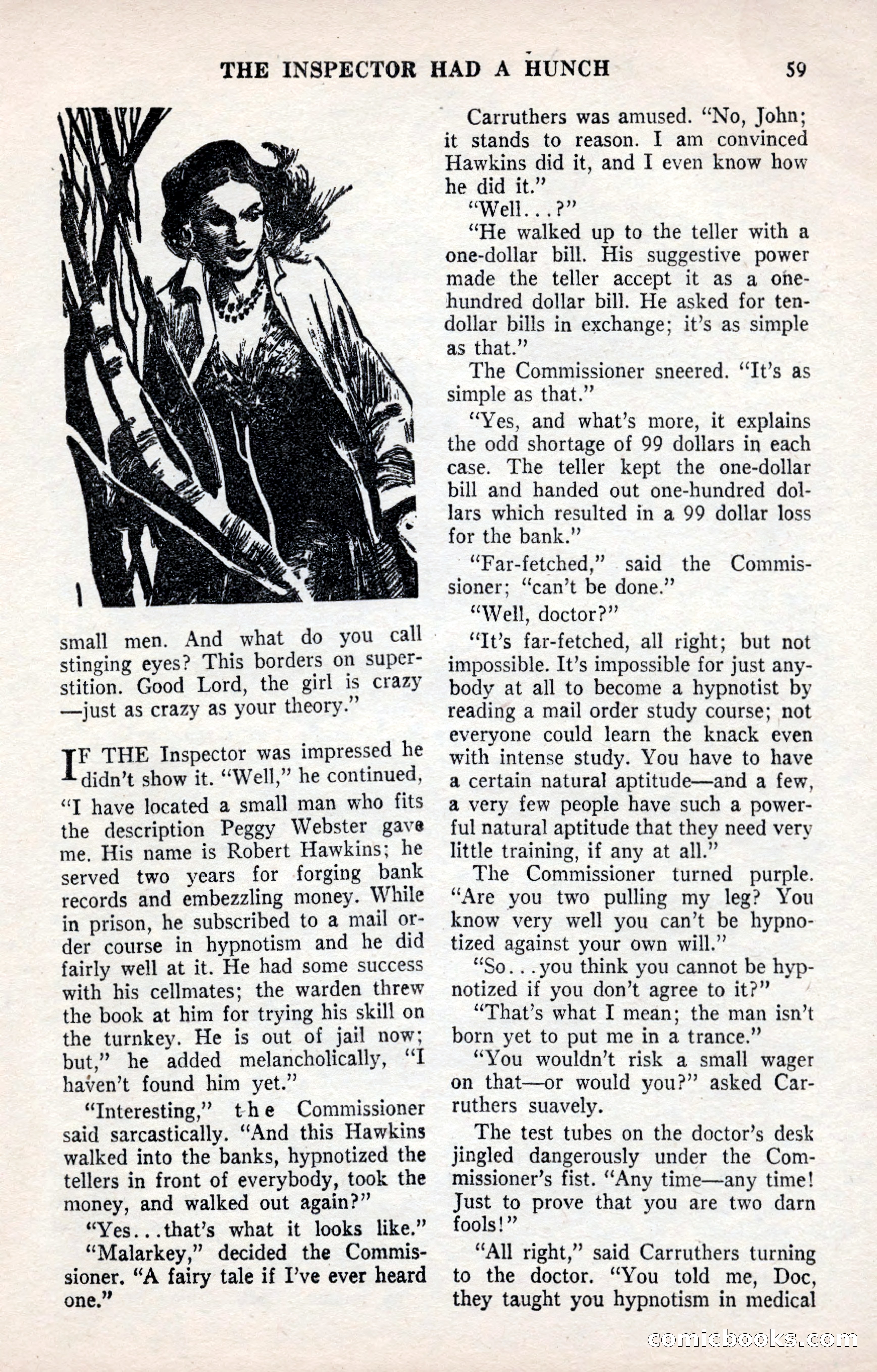 Smashing Detective Stories, September 1954 — page 59 of 100
