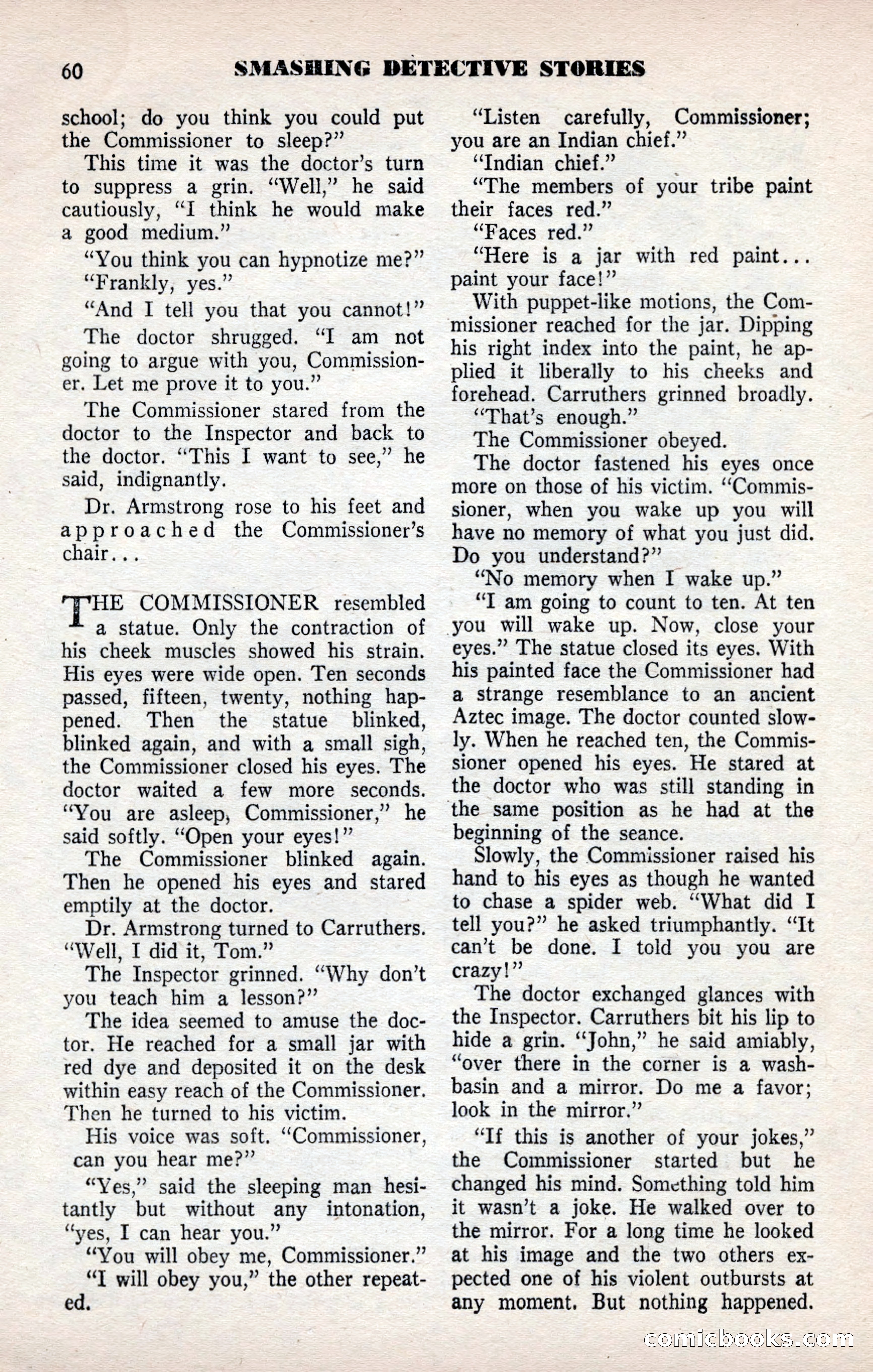Smashing Detective Stories, September 1954 — page 60 of 100