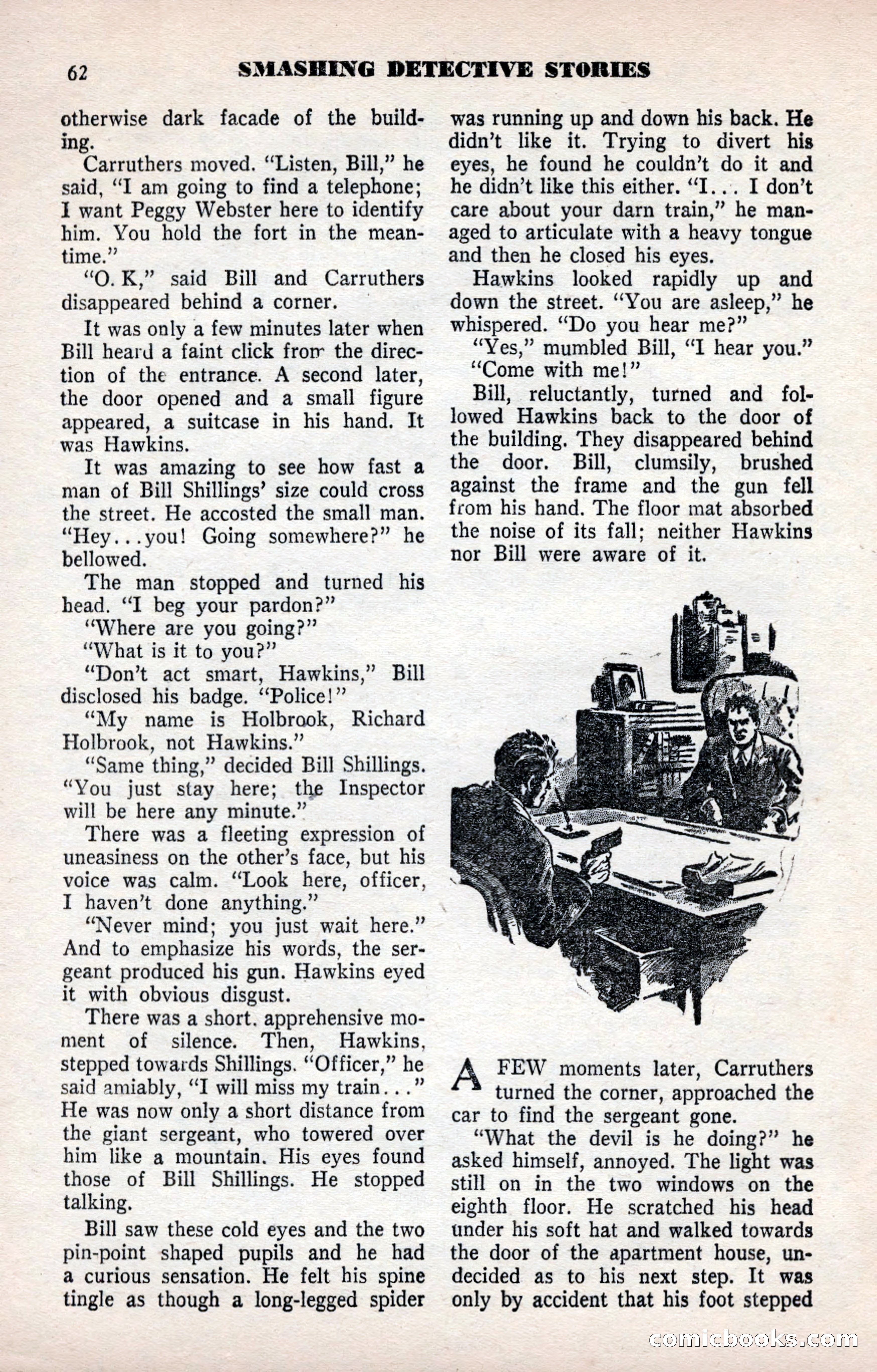 Smashing Detective Stories, September 1954 — page 62 of 100