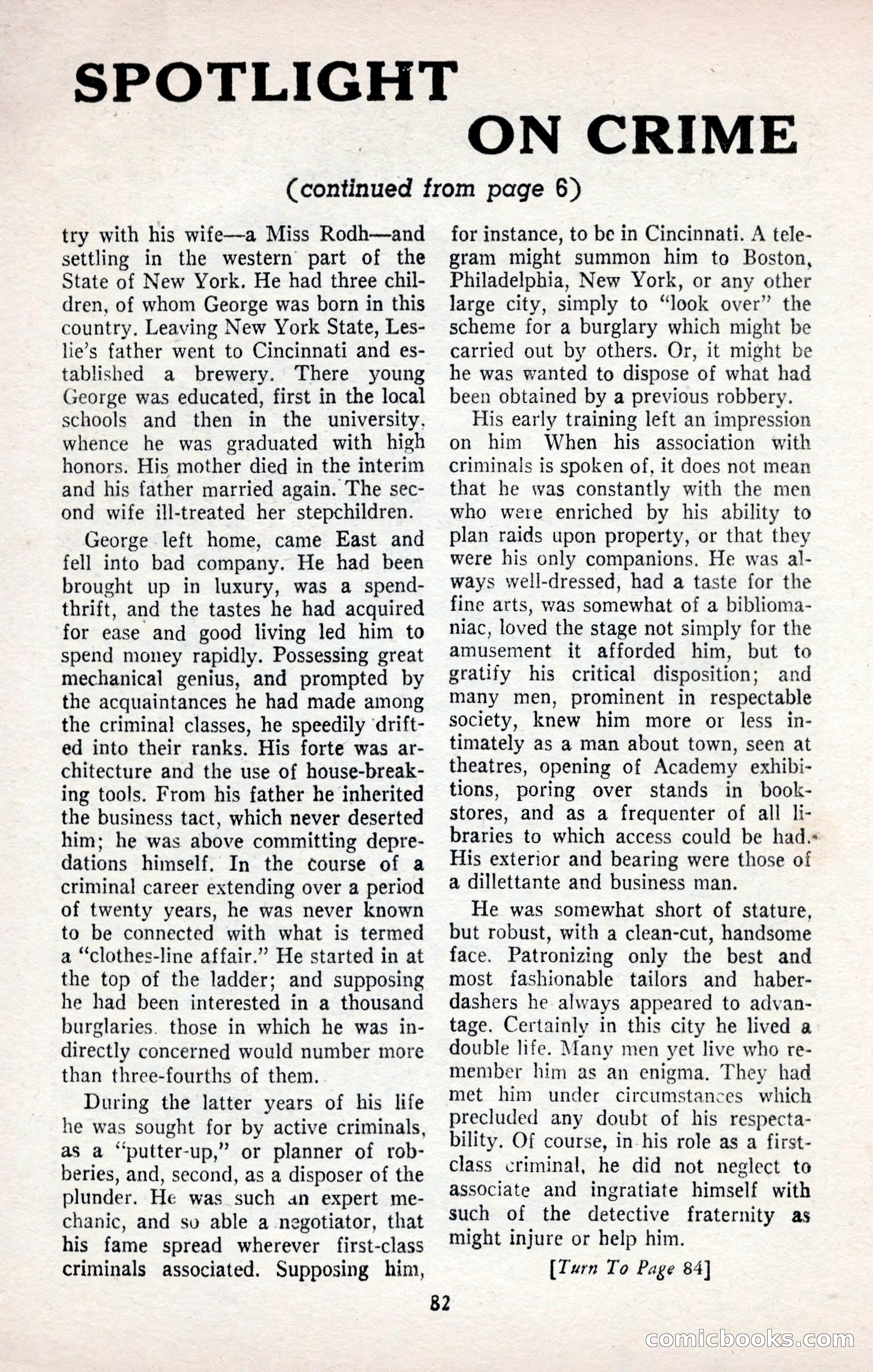 Smashing Detective Stories, September 1954 — page 82 of 100