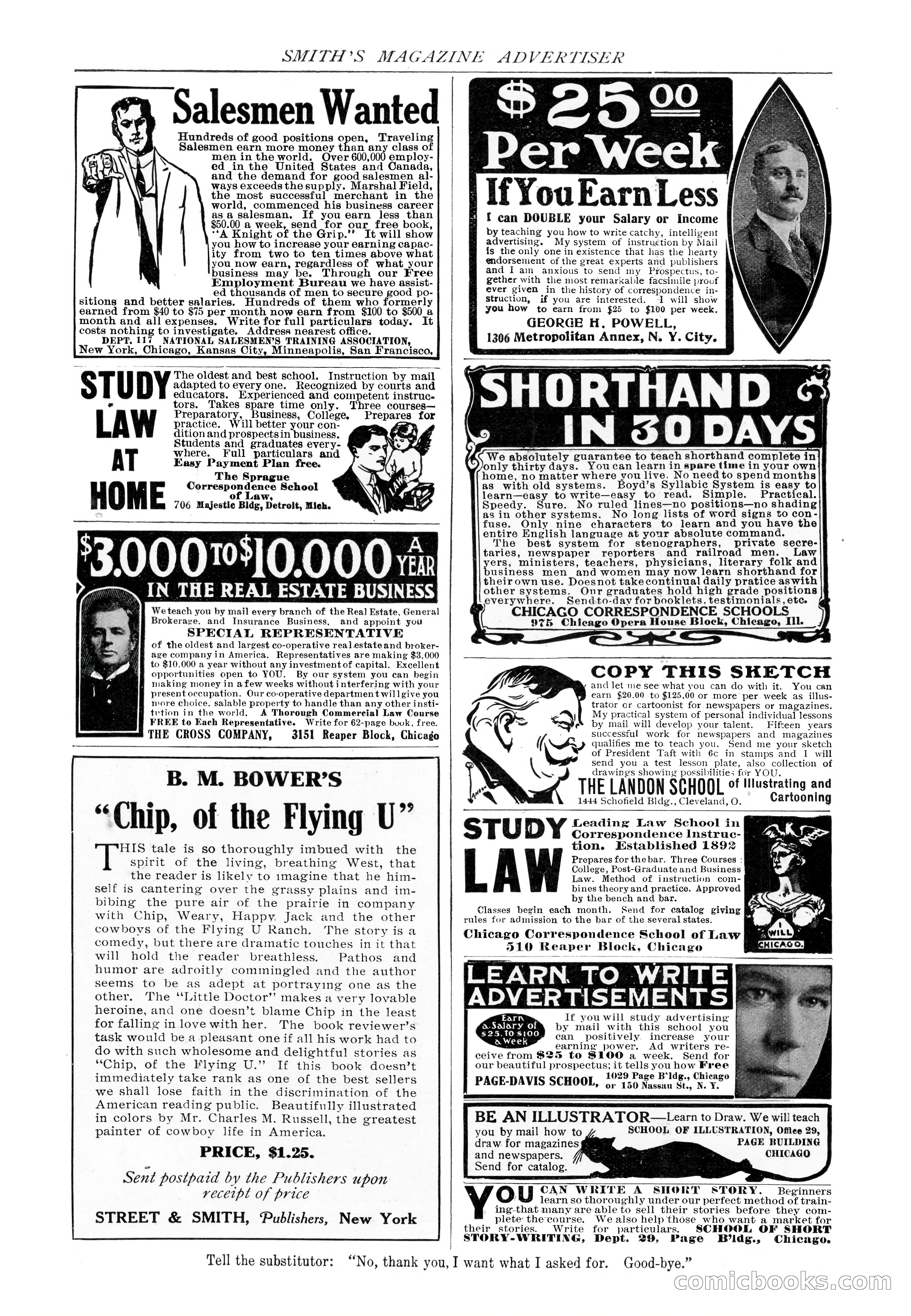Smith's Magazine, October 1909 — page 6 of 200
