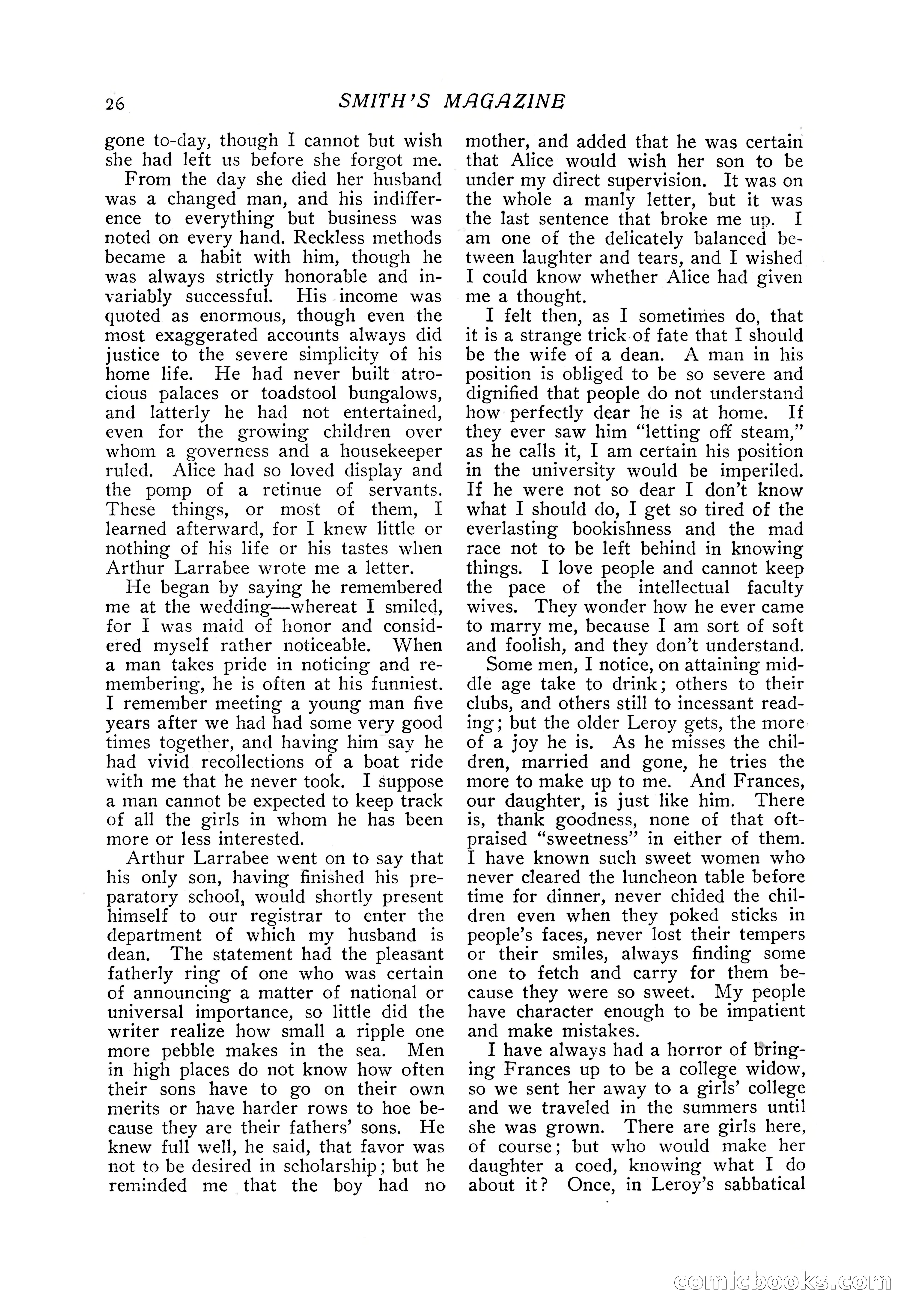 Smith's Magazine, October 1909 — page 32 of 200