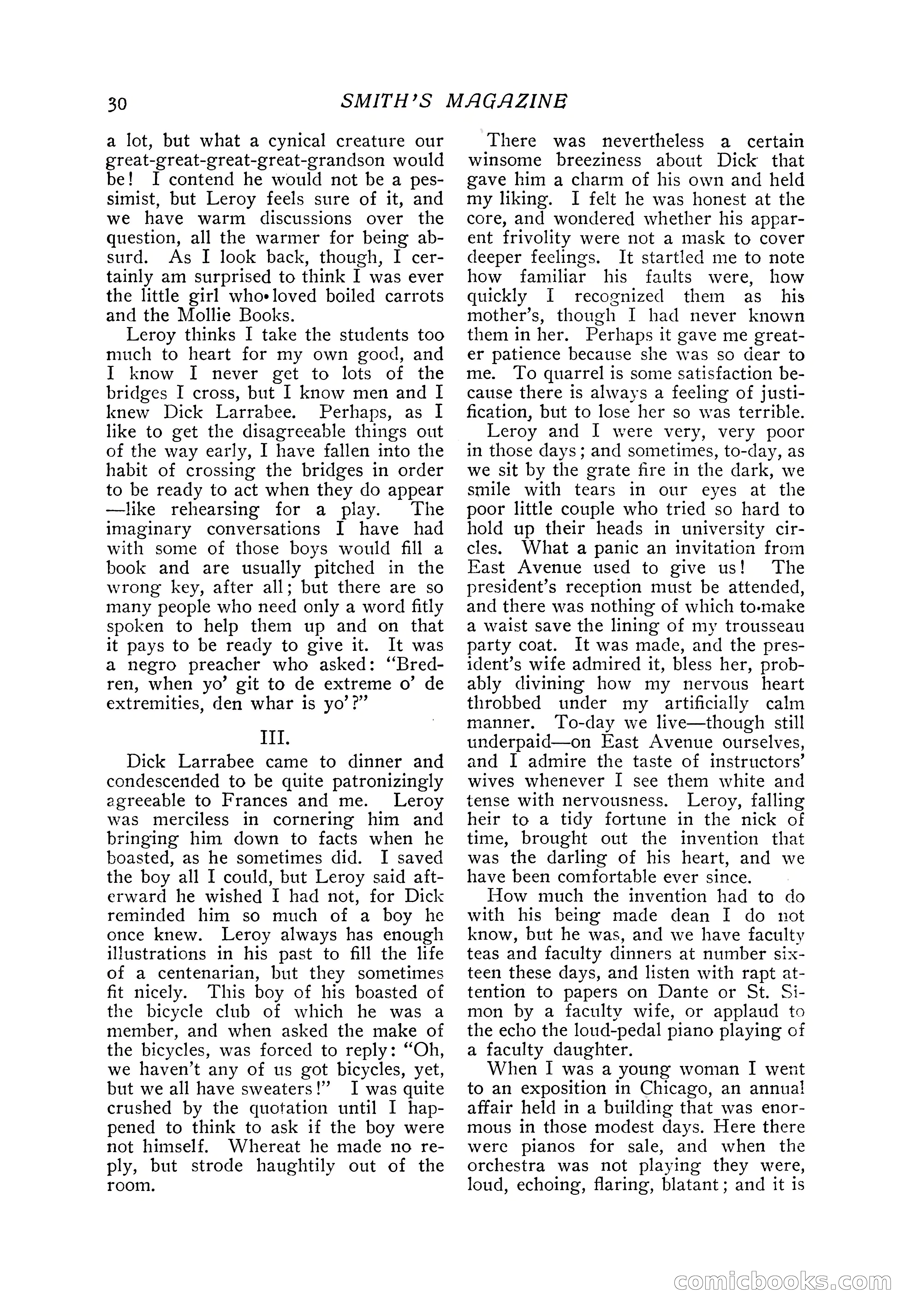 Smith's Magazine, October 1909 — page 36 of 200