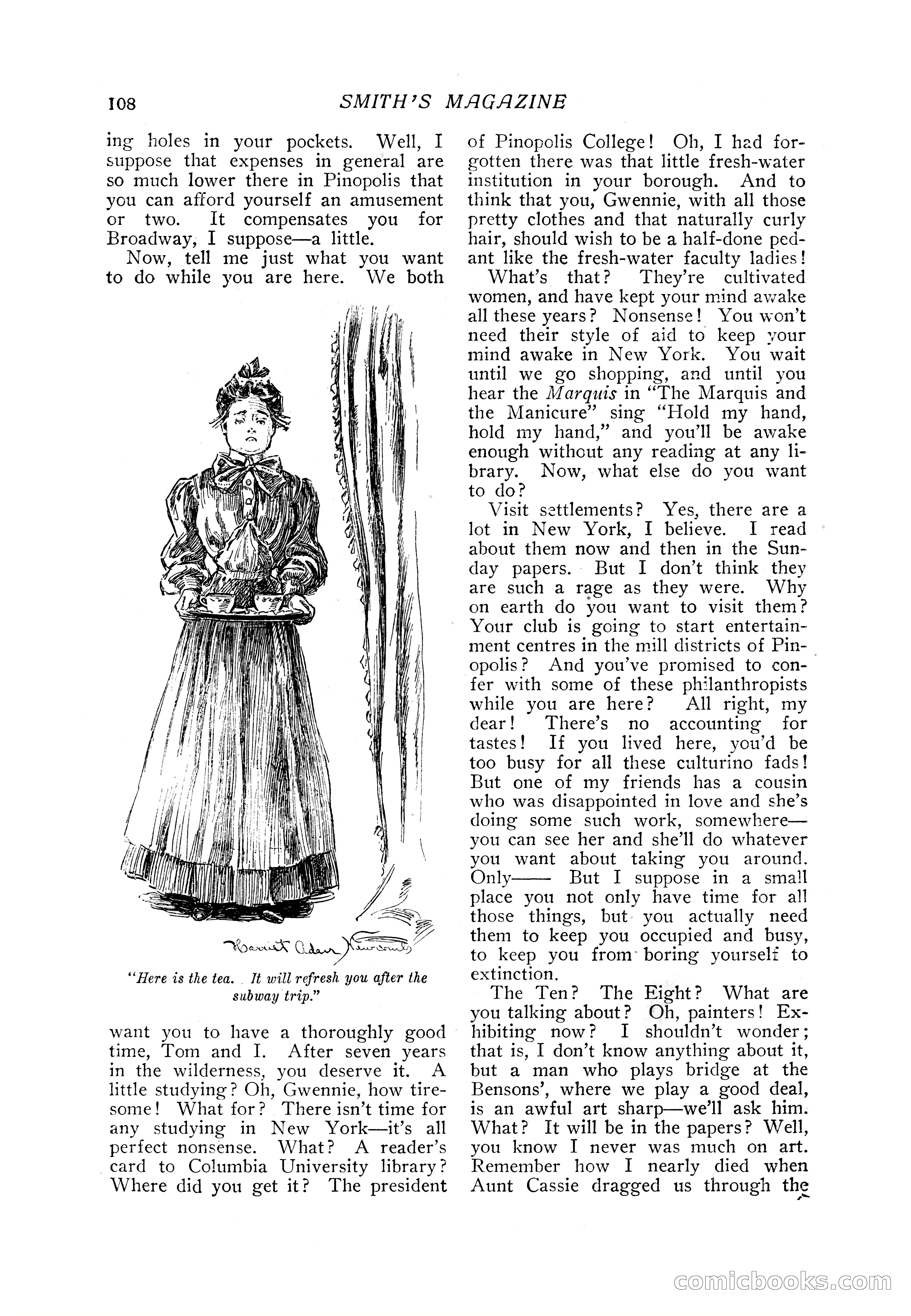 Smith's Magazine, October 1909 — page 114 of 200