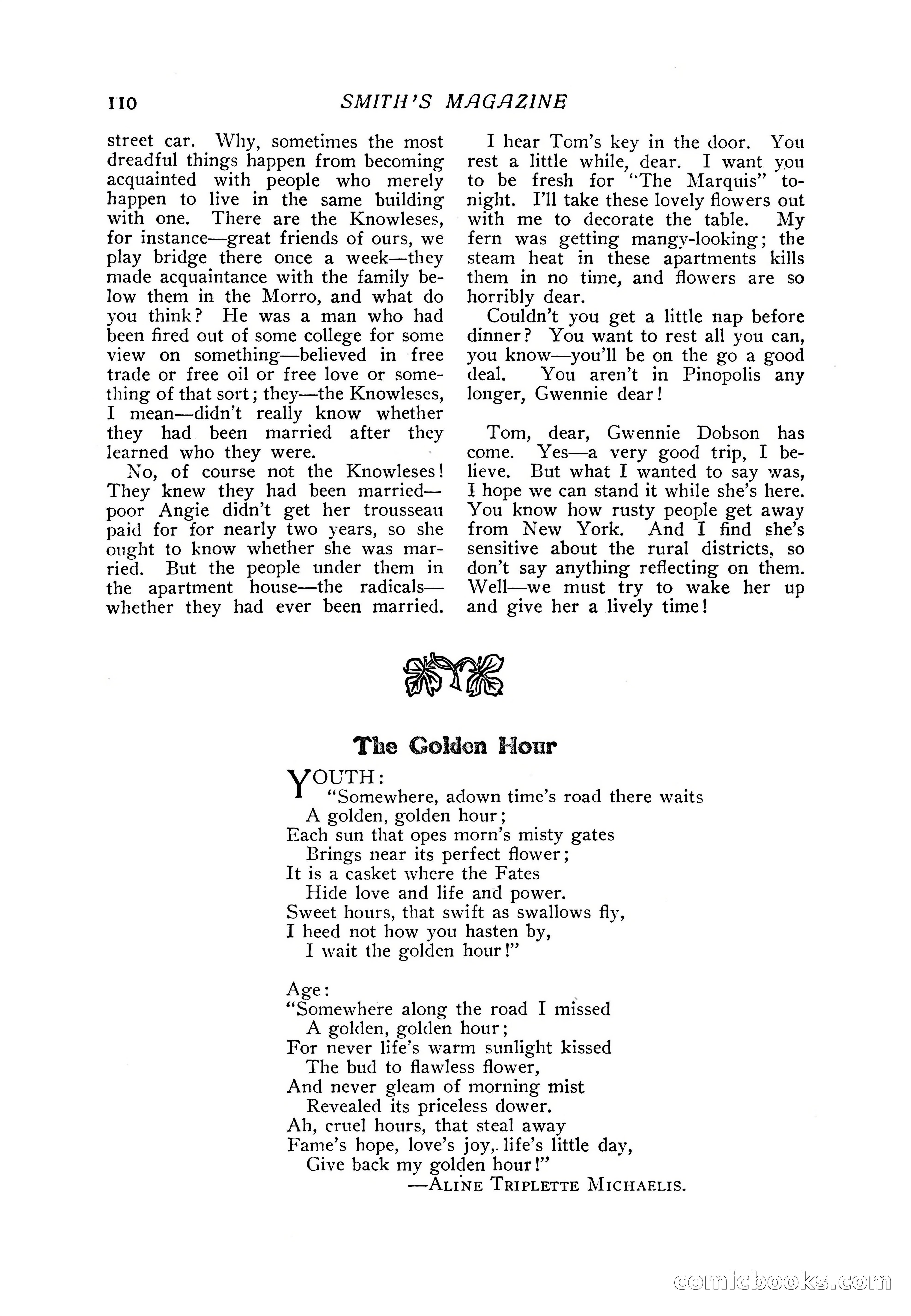 Smith's Magazine, October 1909 — page 116 of 200