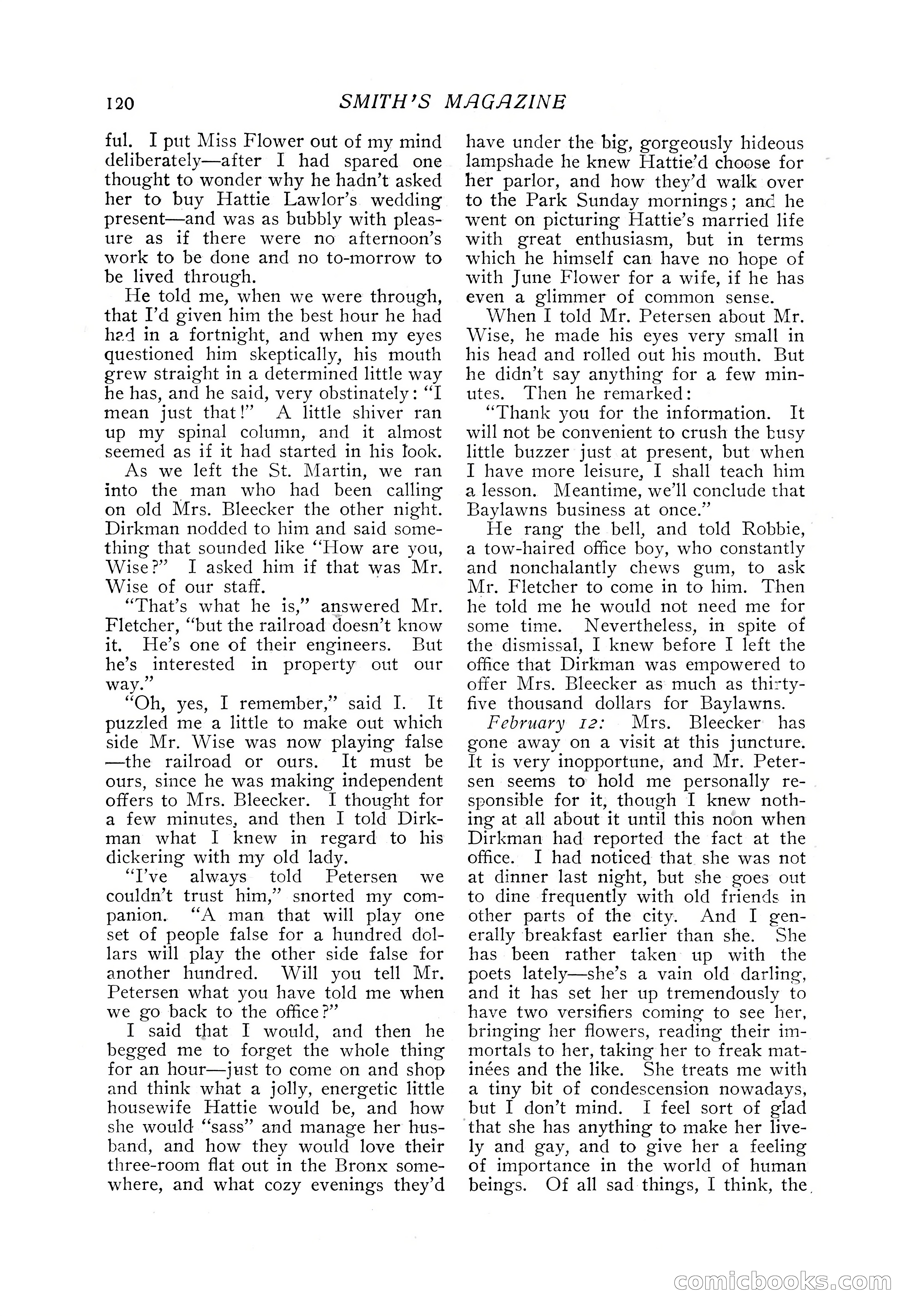 Smith's Magazine, October 1909 — page 126 of 200