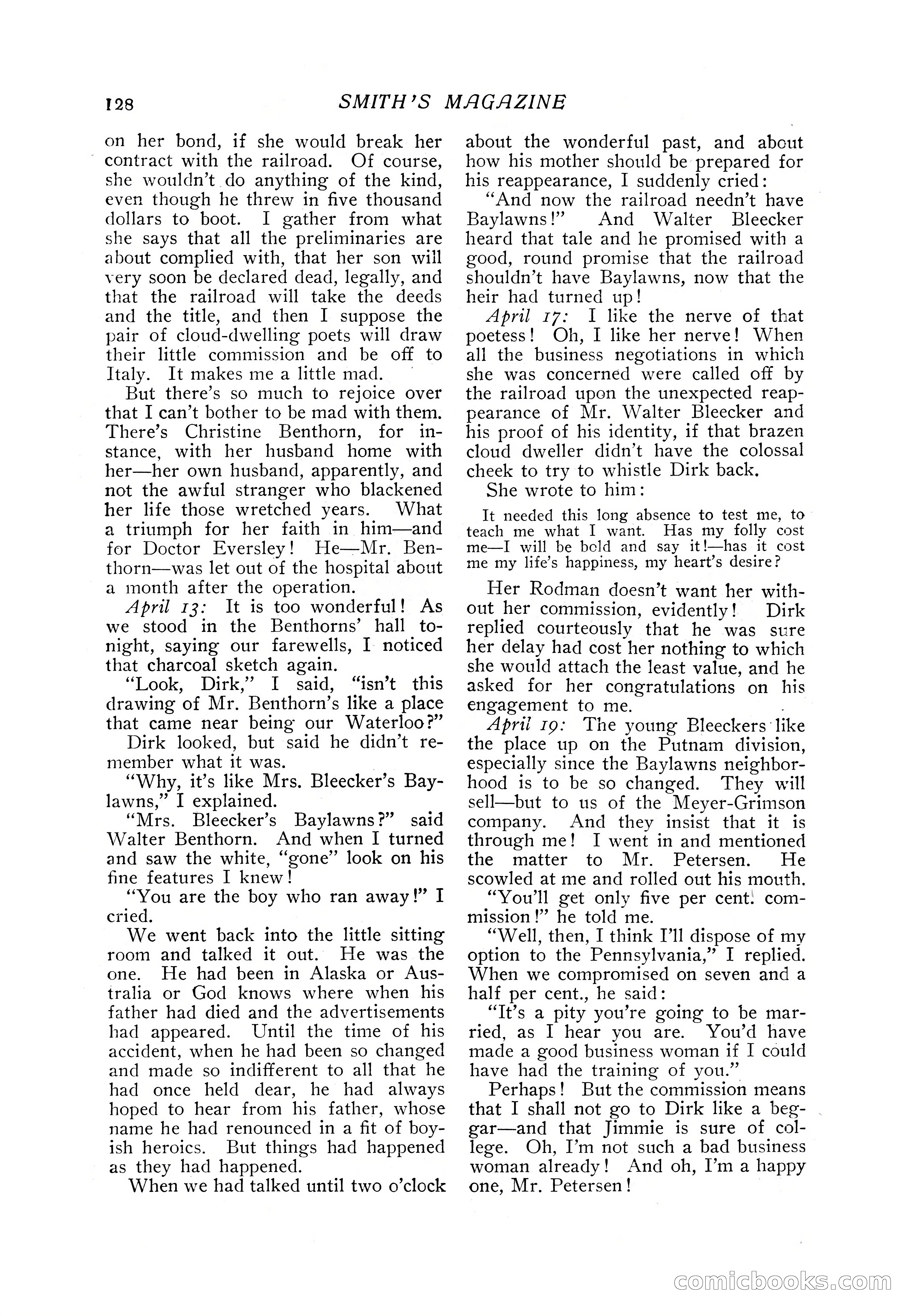 Smith's Magazine, October 1909 — page 134 of 200