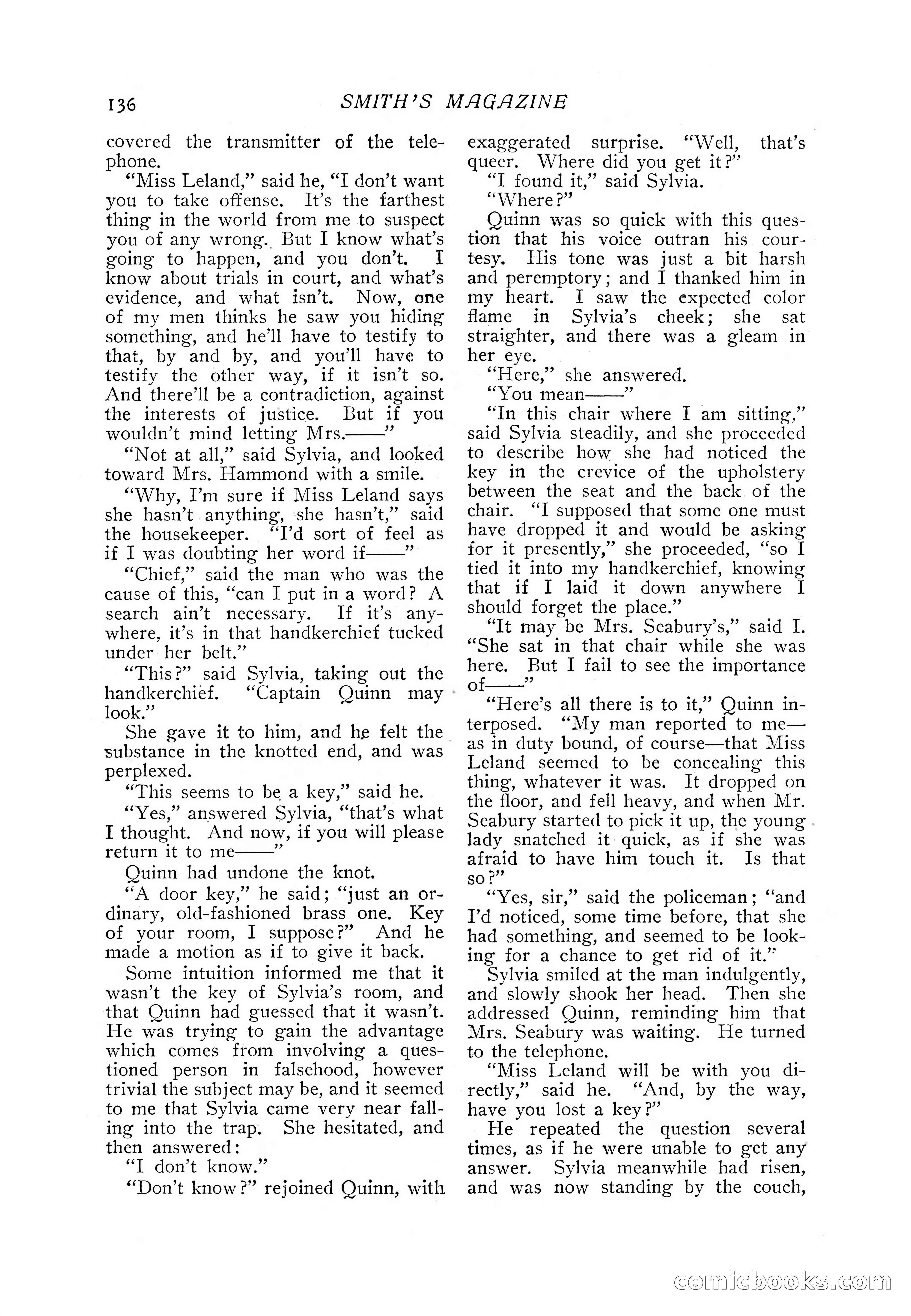 Smith's Magazine, October 1909 — page 142 of 200