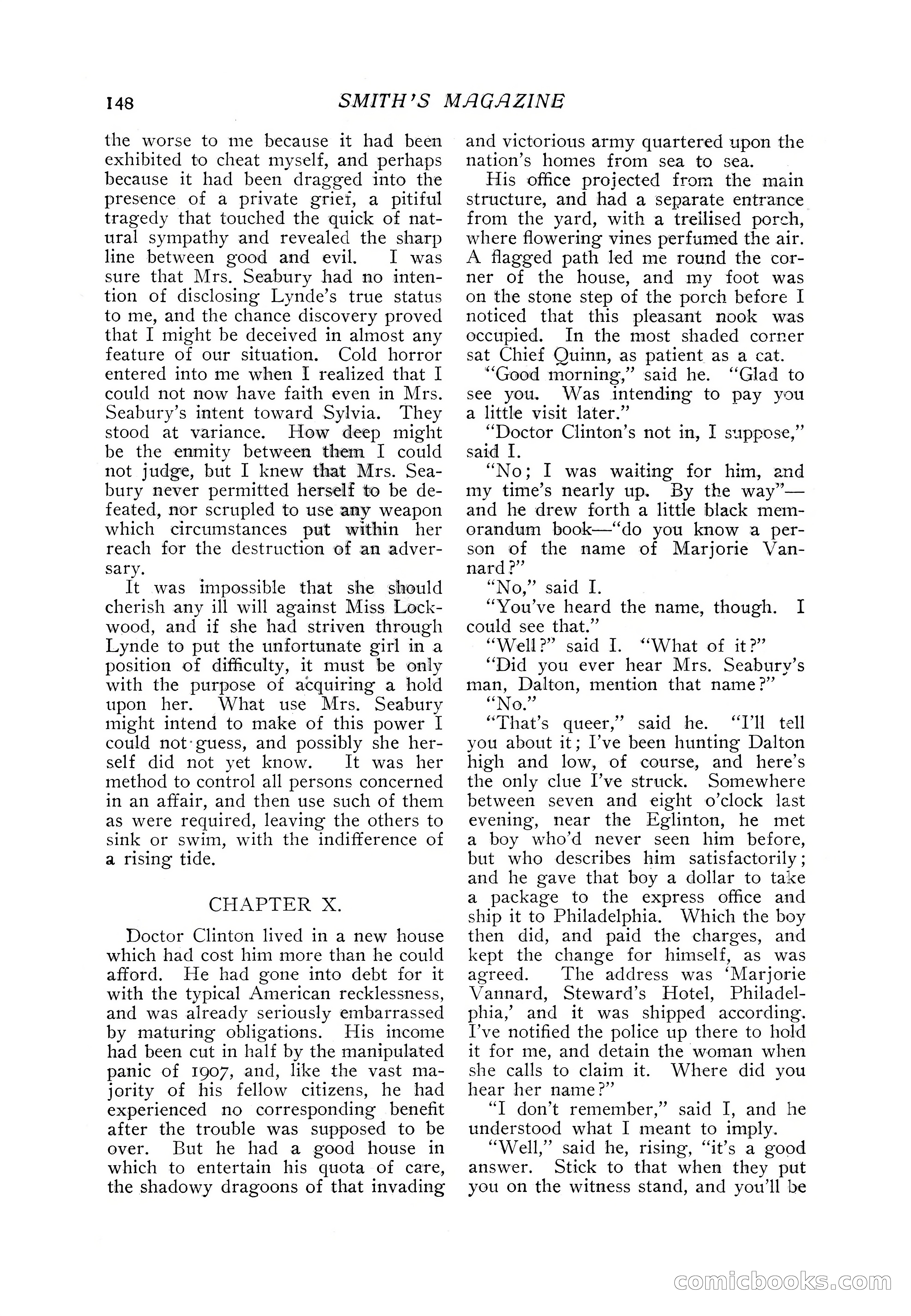 Smith's Magazine, October 1909 — page 154 of 200