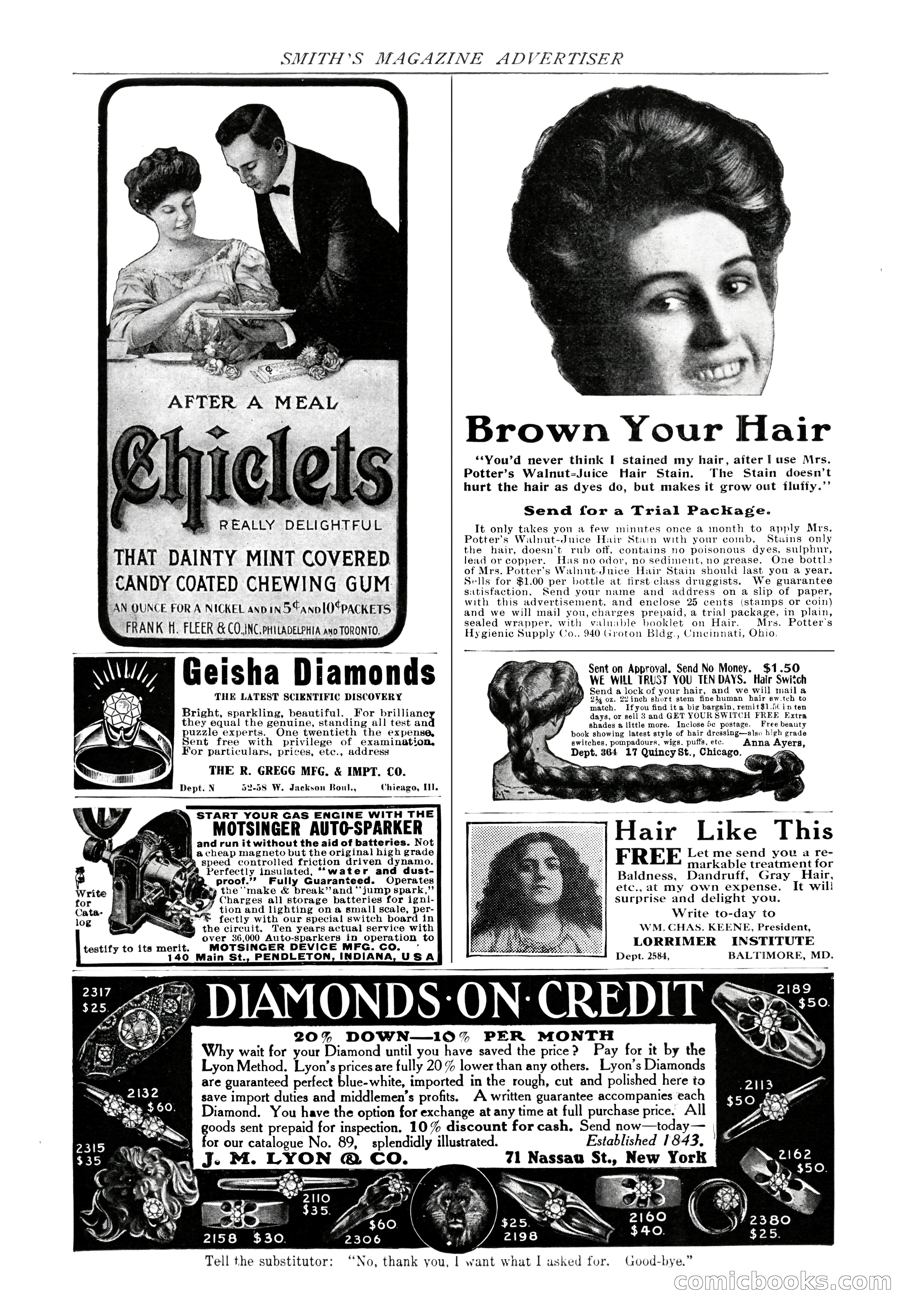 Smith's Magazine, October 1909 — page 182 of 200
