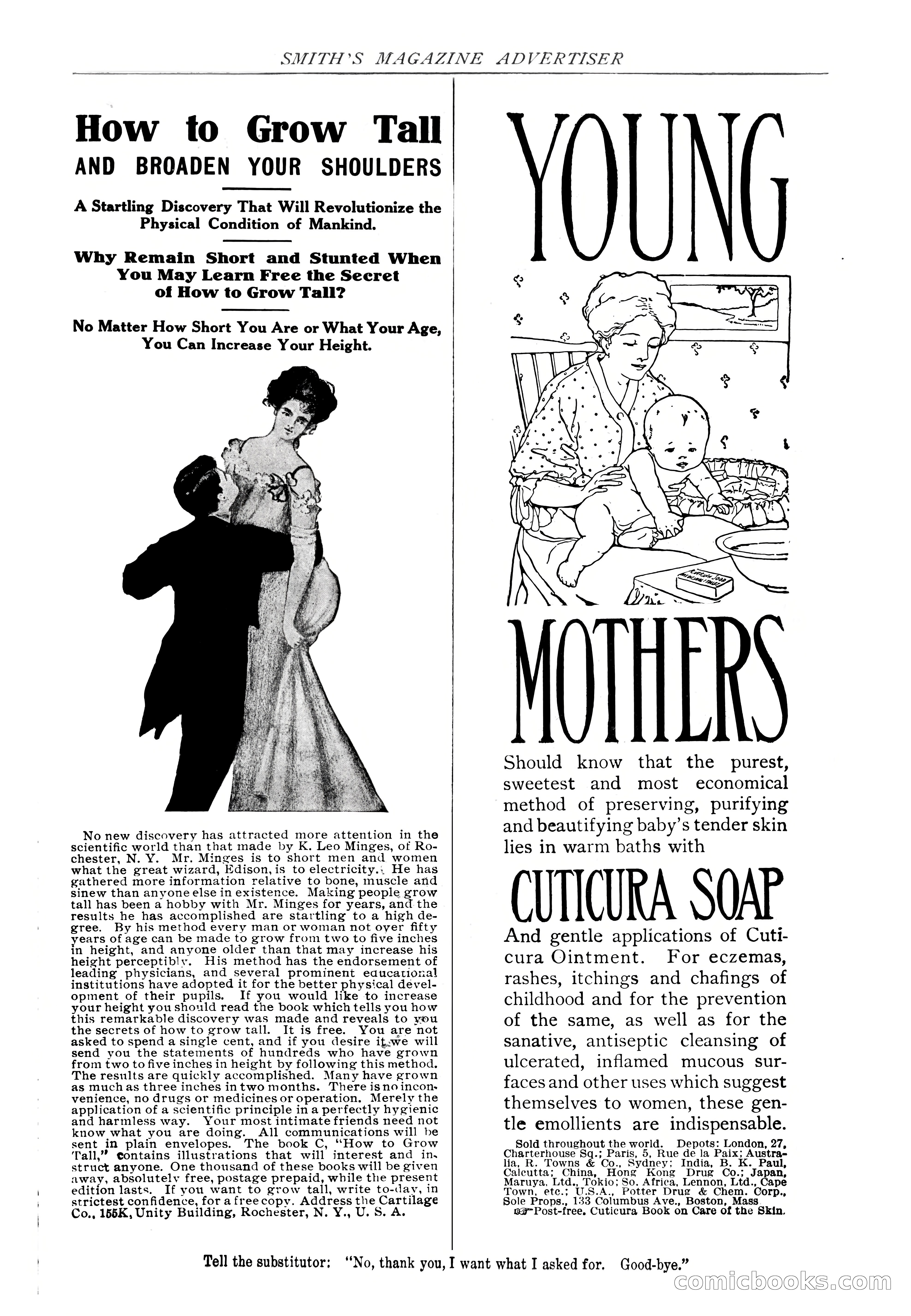 Smith's Magazine, October 1909 — page 189 of 200