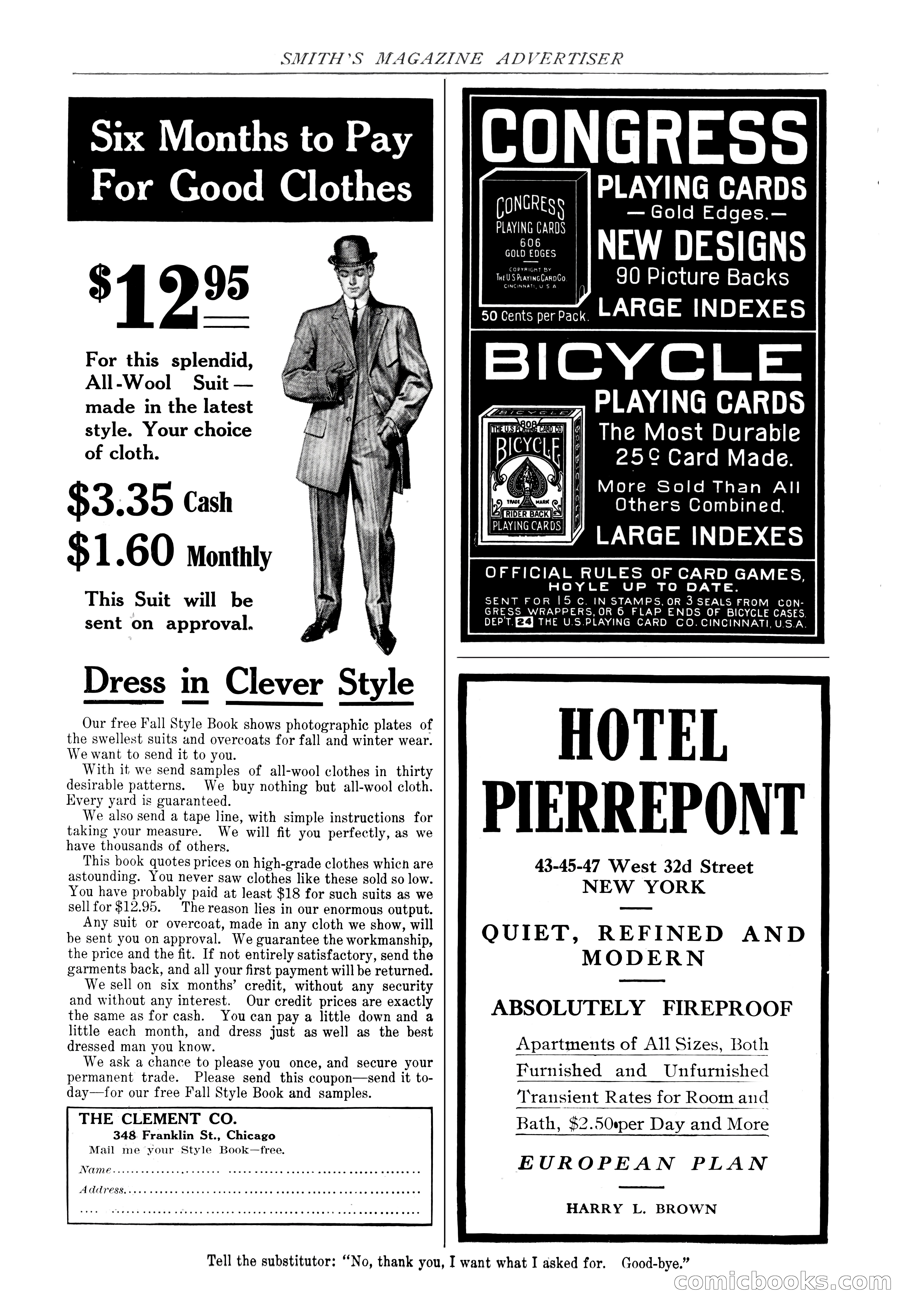Smith's Magazine, October 1909 — page 192 of 200