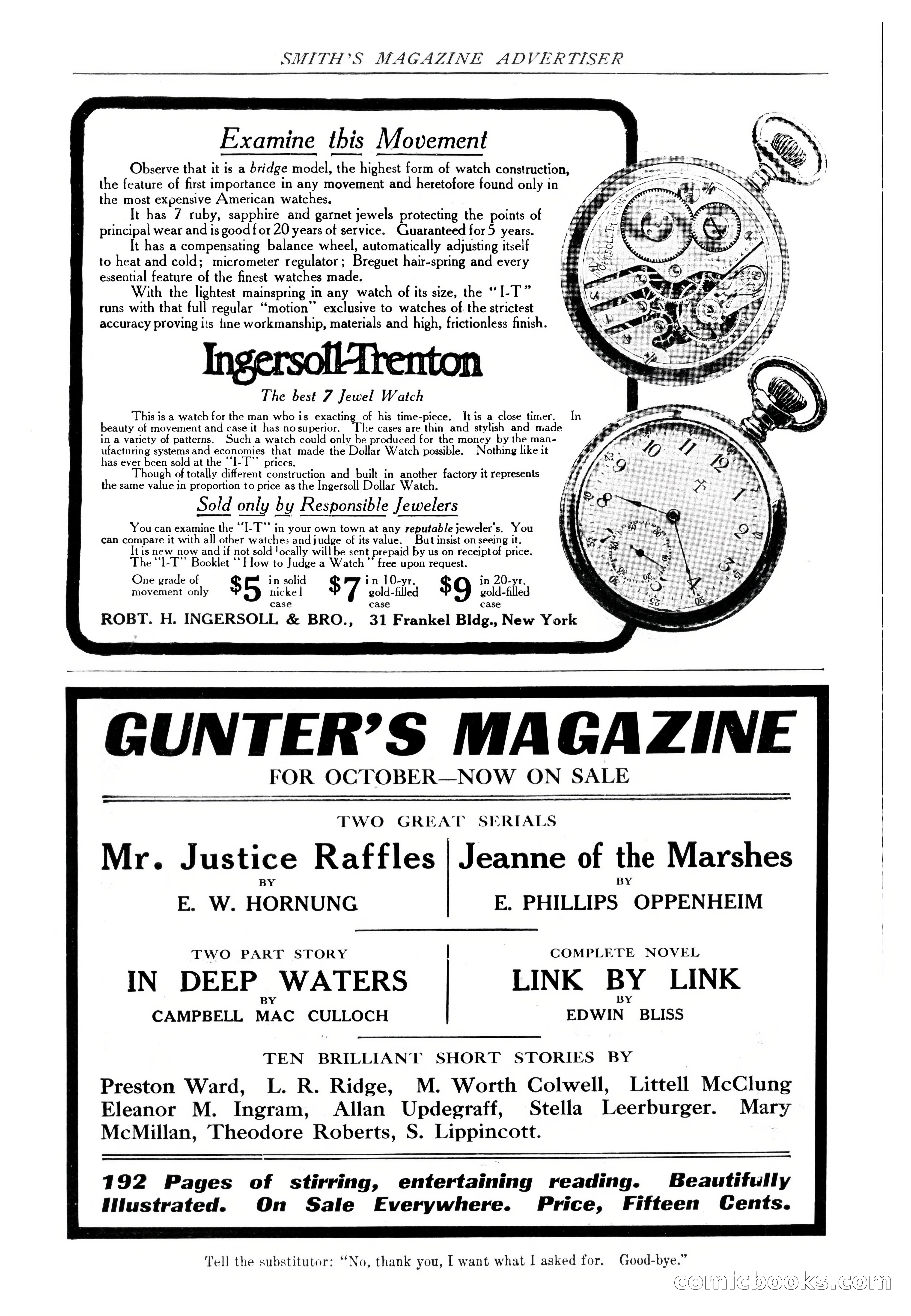 Smith's Magazine, October 1909 — page 196 of 200