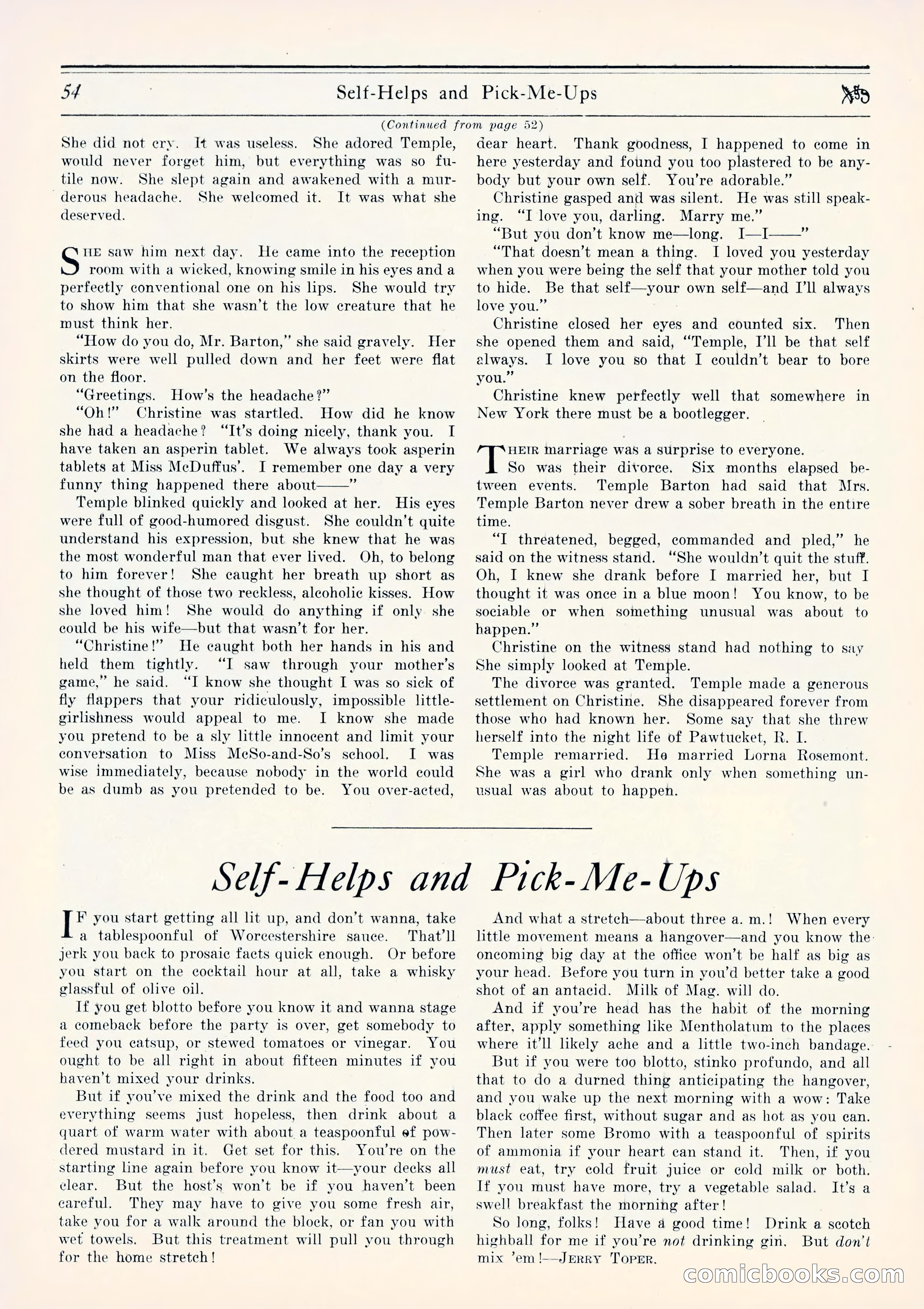 Snappy Stories and Pictures, Vol. 106, No. 3 — page 40 of 55