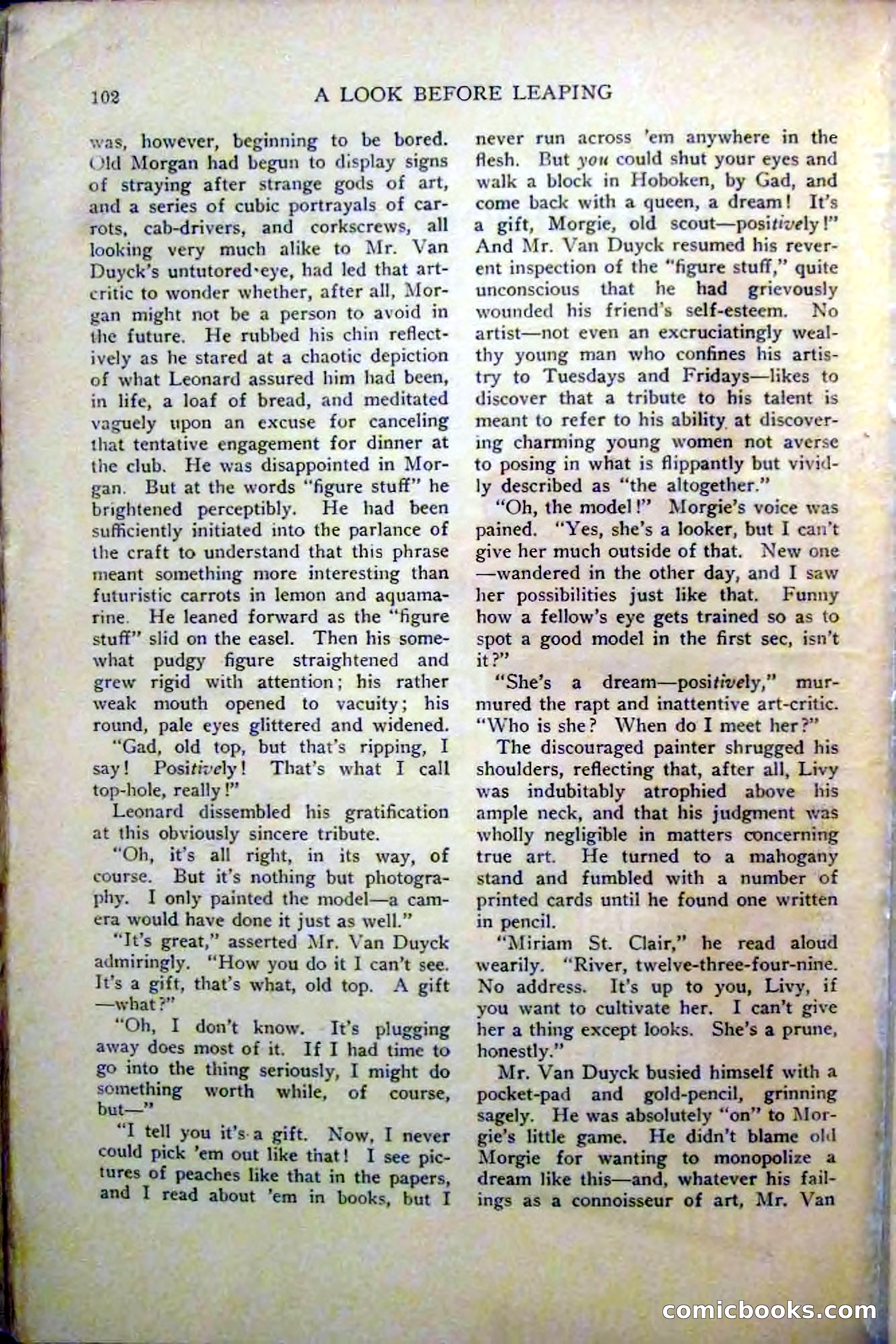 Snappy Stories, First March Number — page 108 of 148