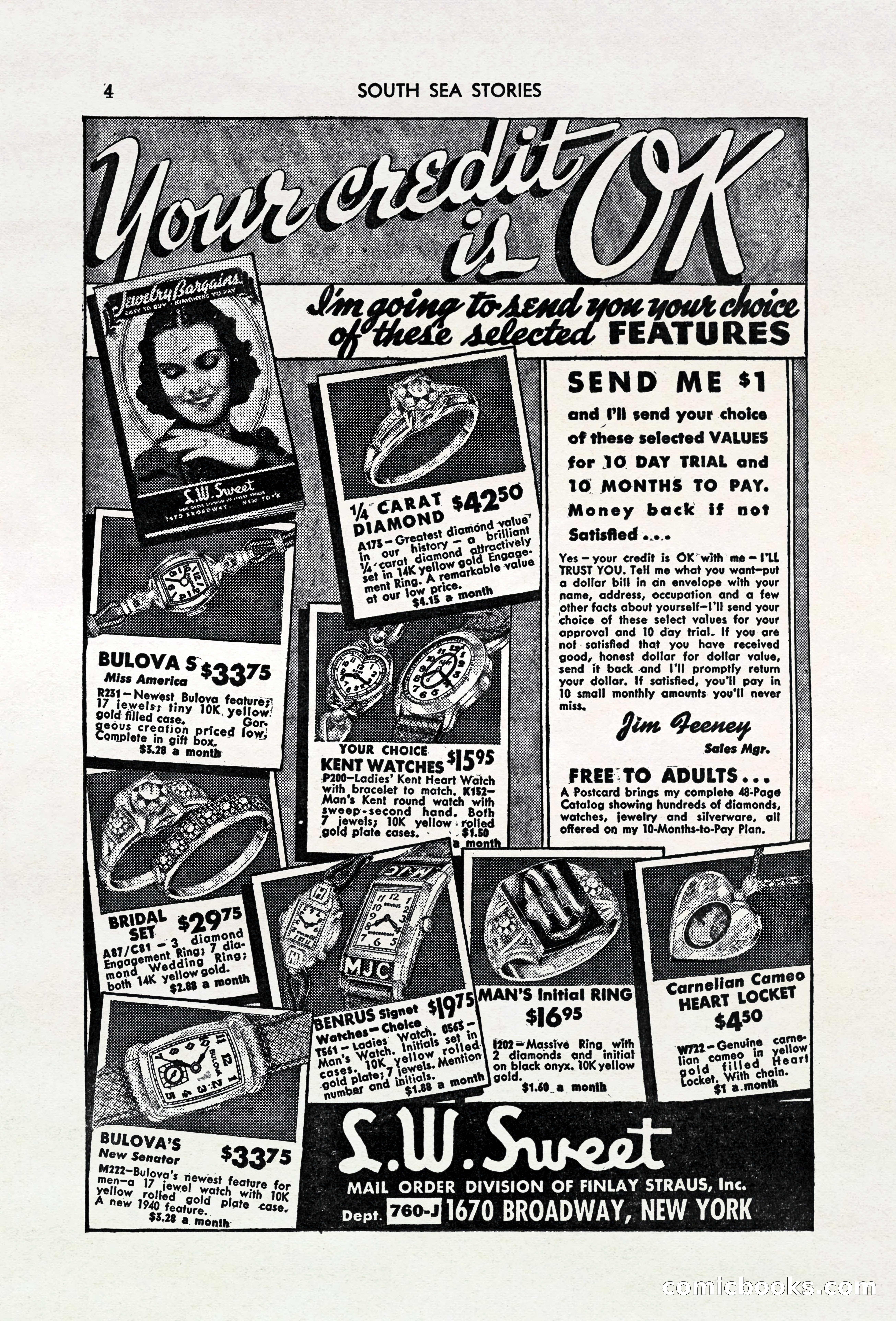 South Sea Stories, October 1940 — page 4 of 143