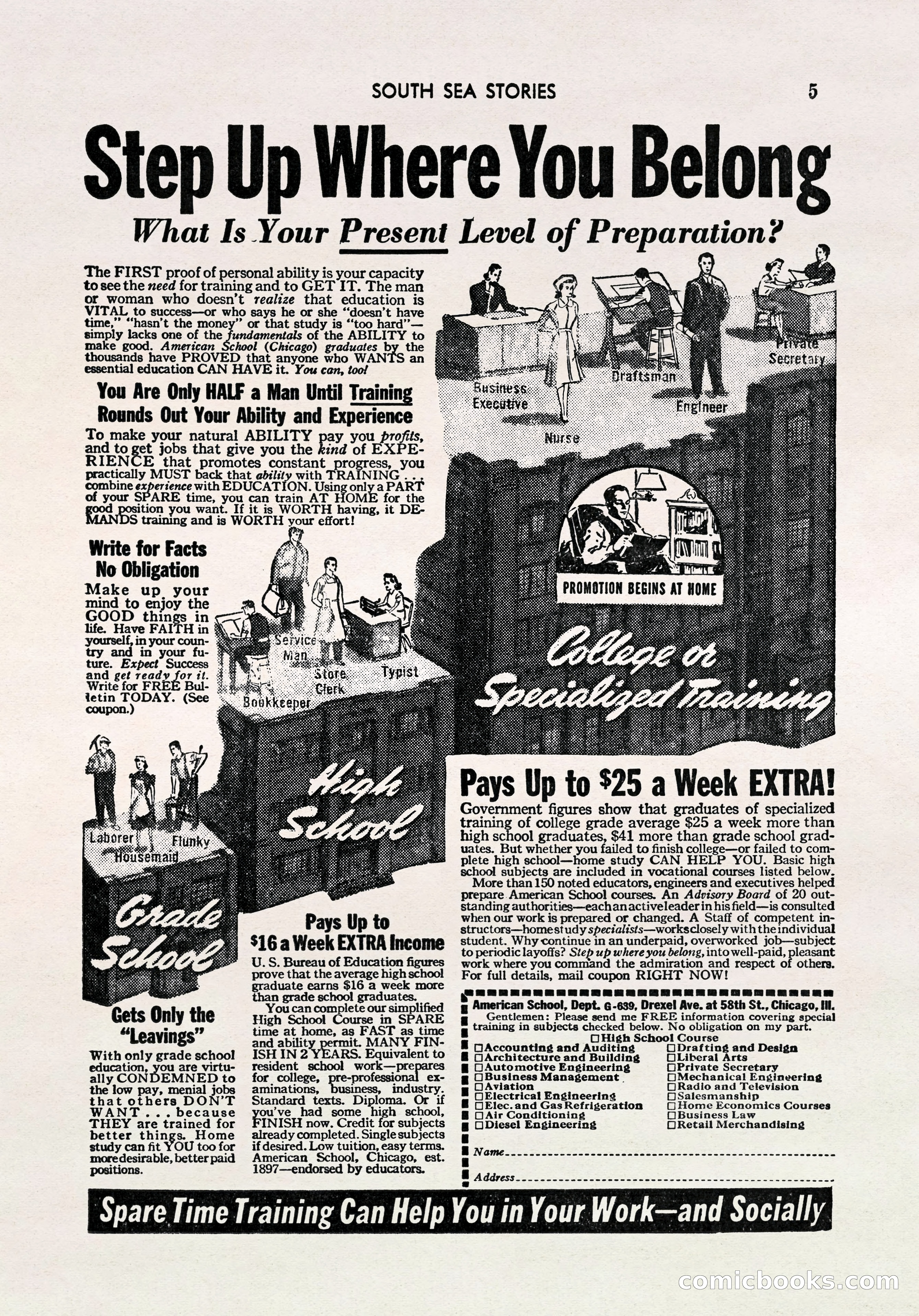 South Sea Stories, October 1940 — page 5 of 143