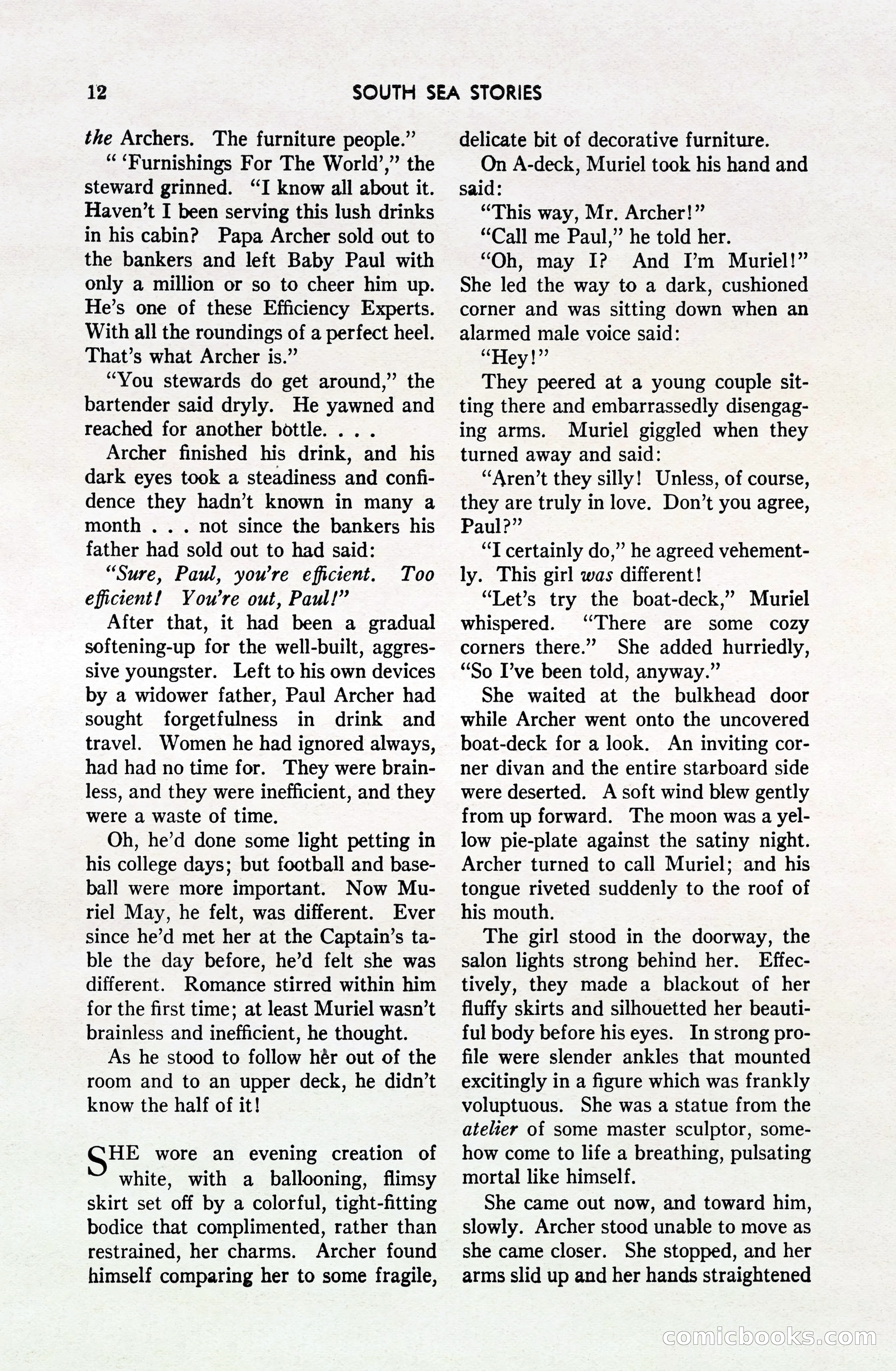 South Sea Stories, October 1940 — page 11 of 143