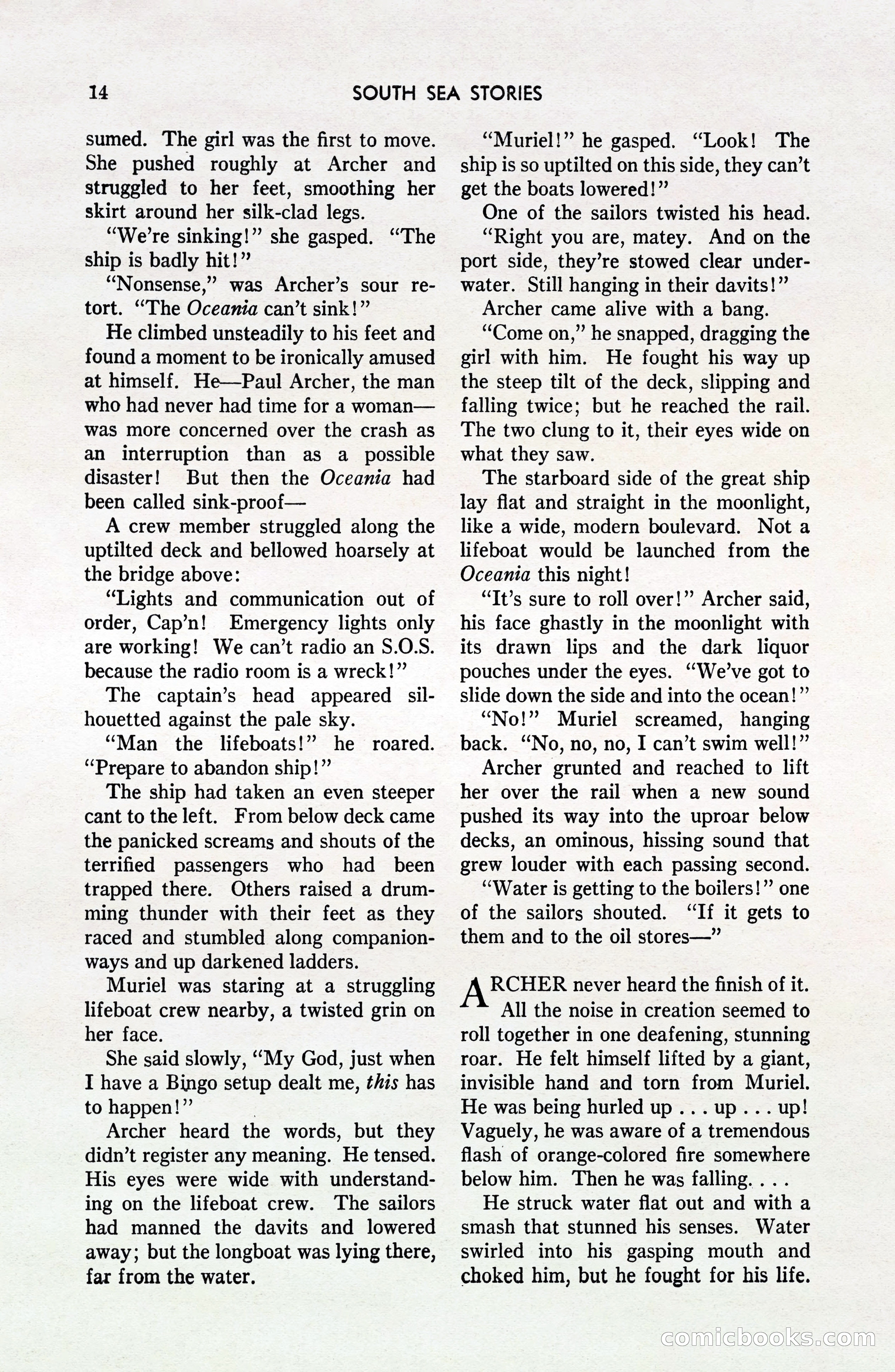 South Sea Stories, October 1940 — page 13 of 143