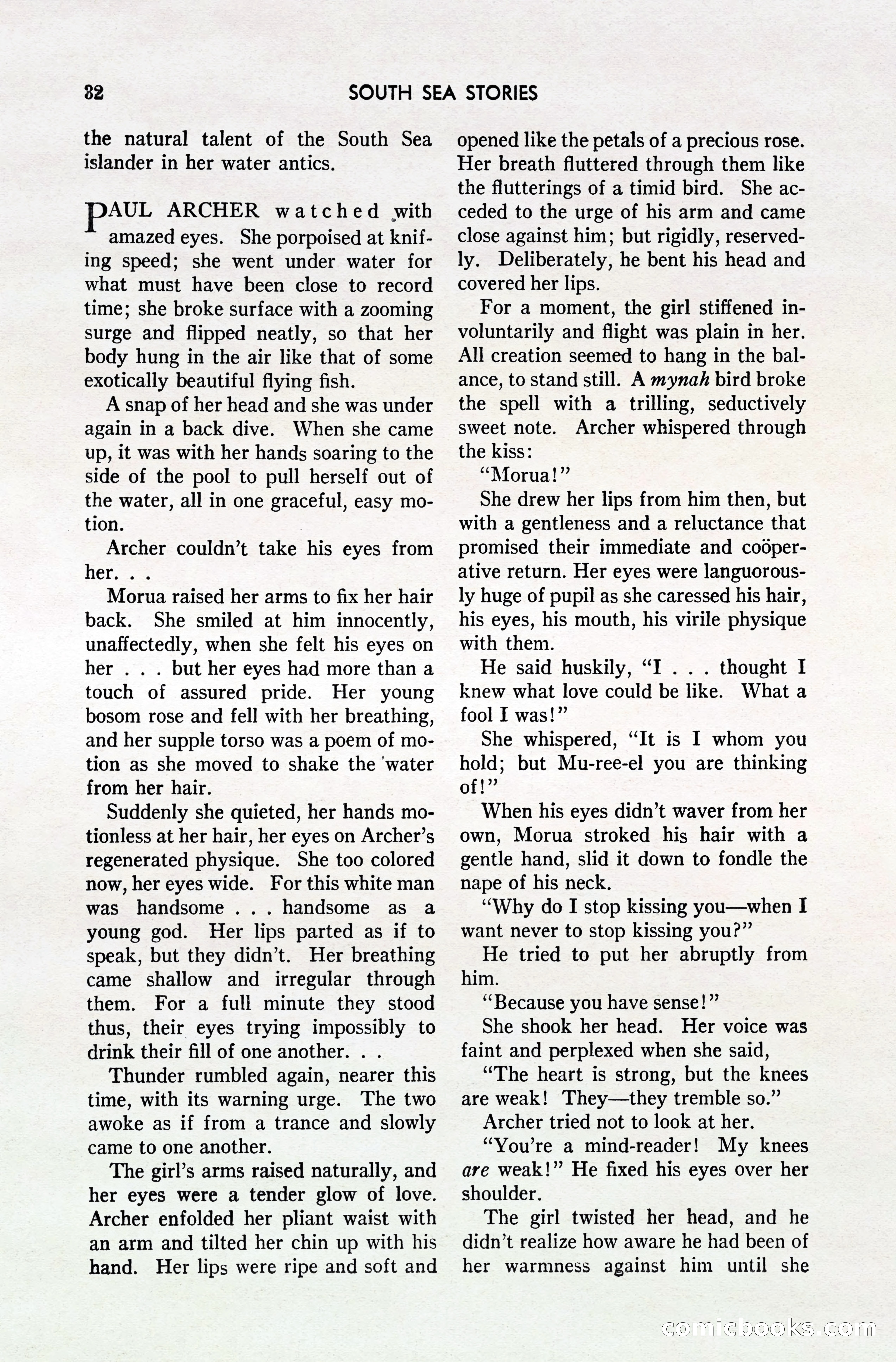 South Sea Stories, October 1940 — page 31 of 143