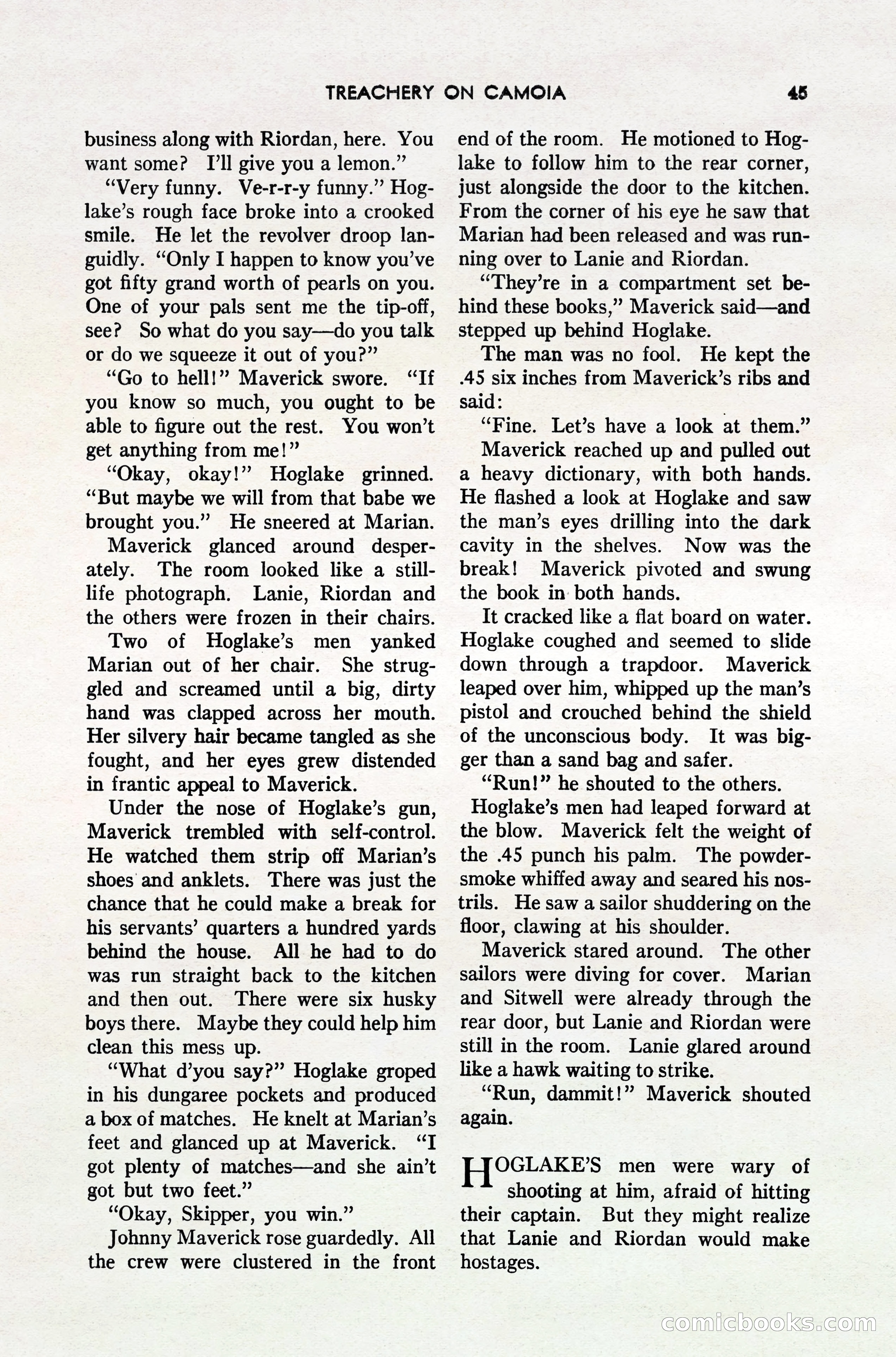 South Sea Stories, October 1940 — page 43 of 143