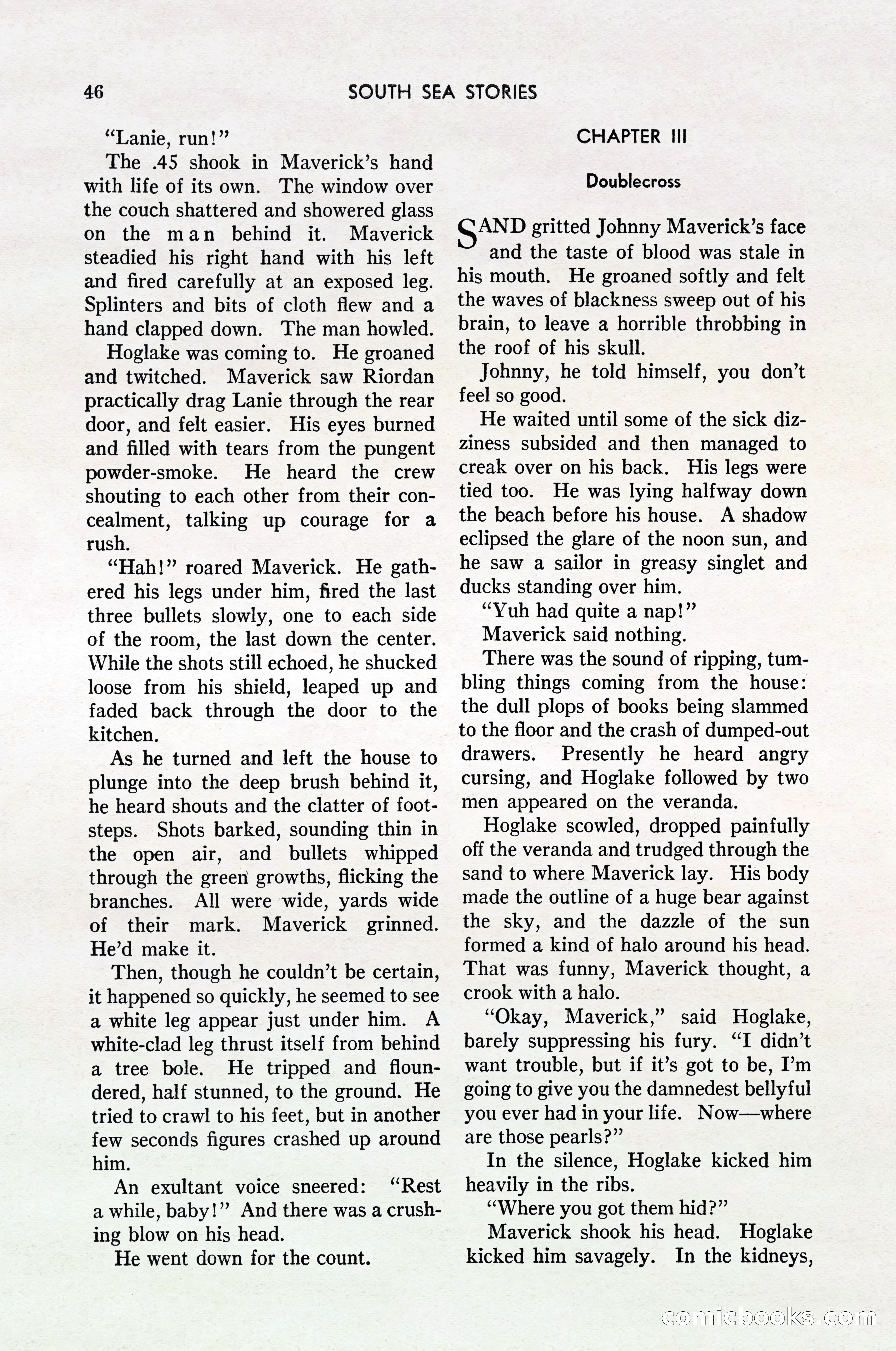 South Sea Stories, October 1940 — page 44 of 143