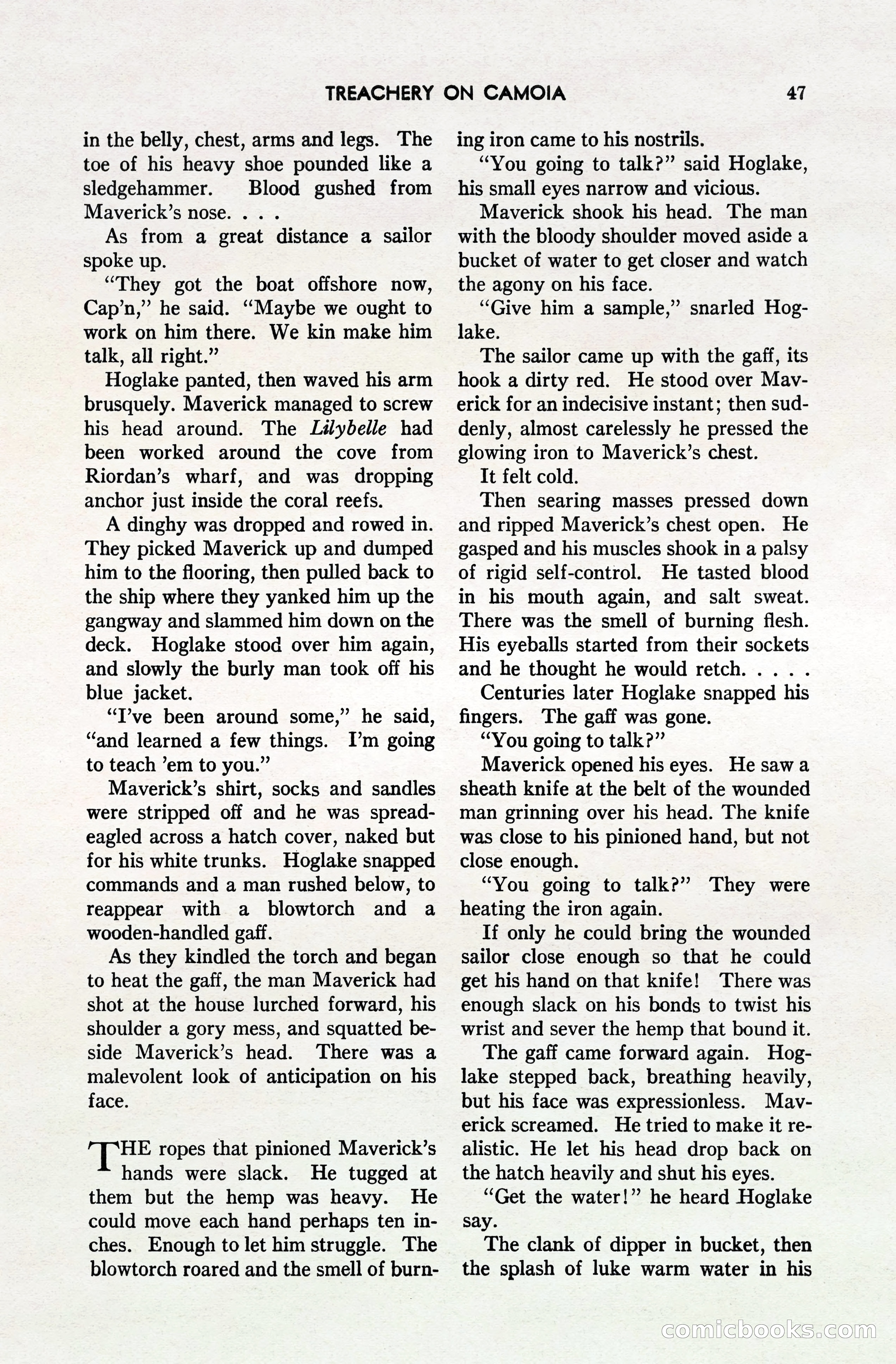 South Sea Stories, October 1940 — page 45 of 143
