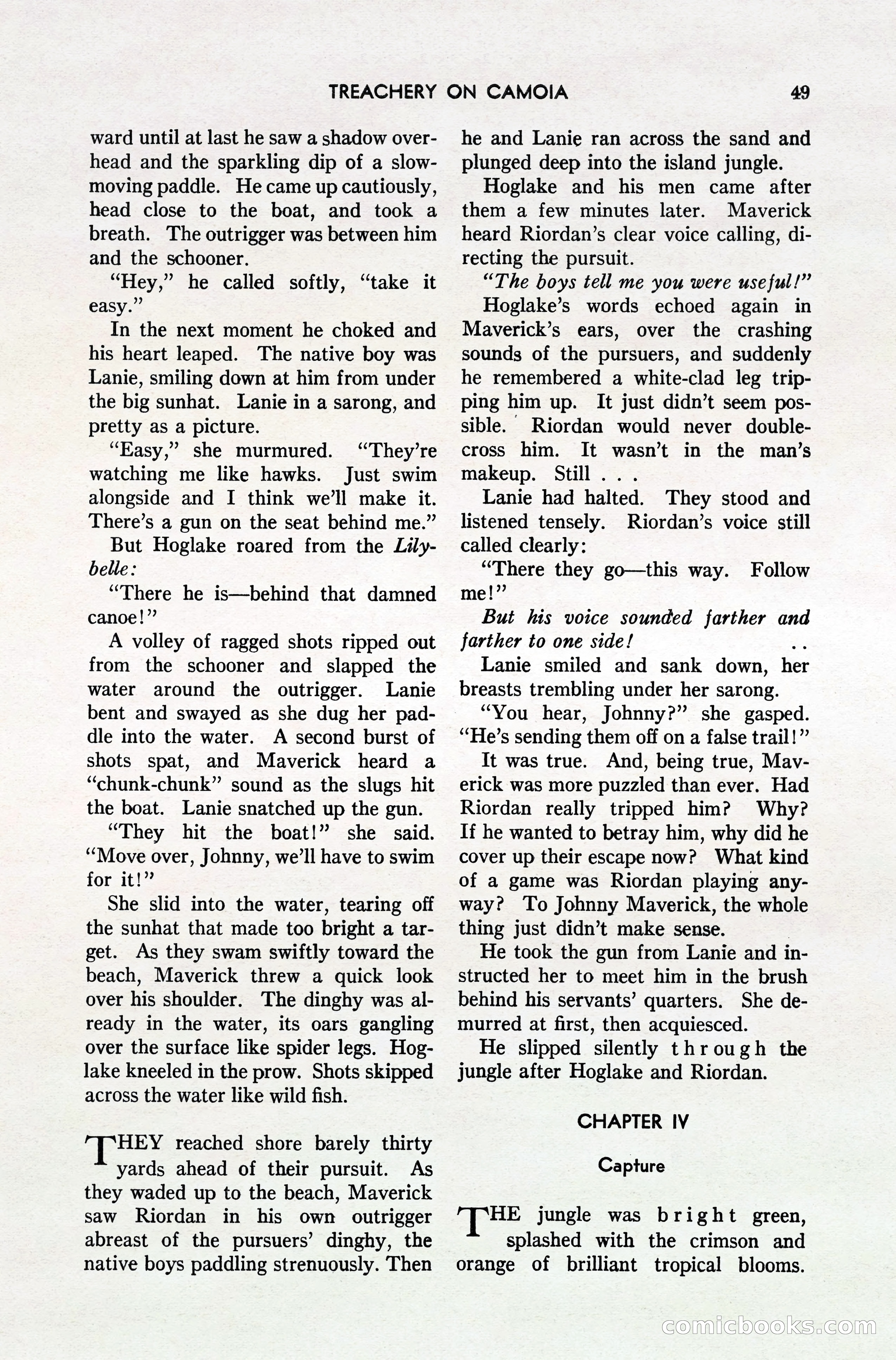 South Sea Stories, October 1940 — page 47 of 143
