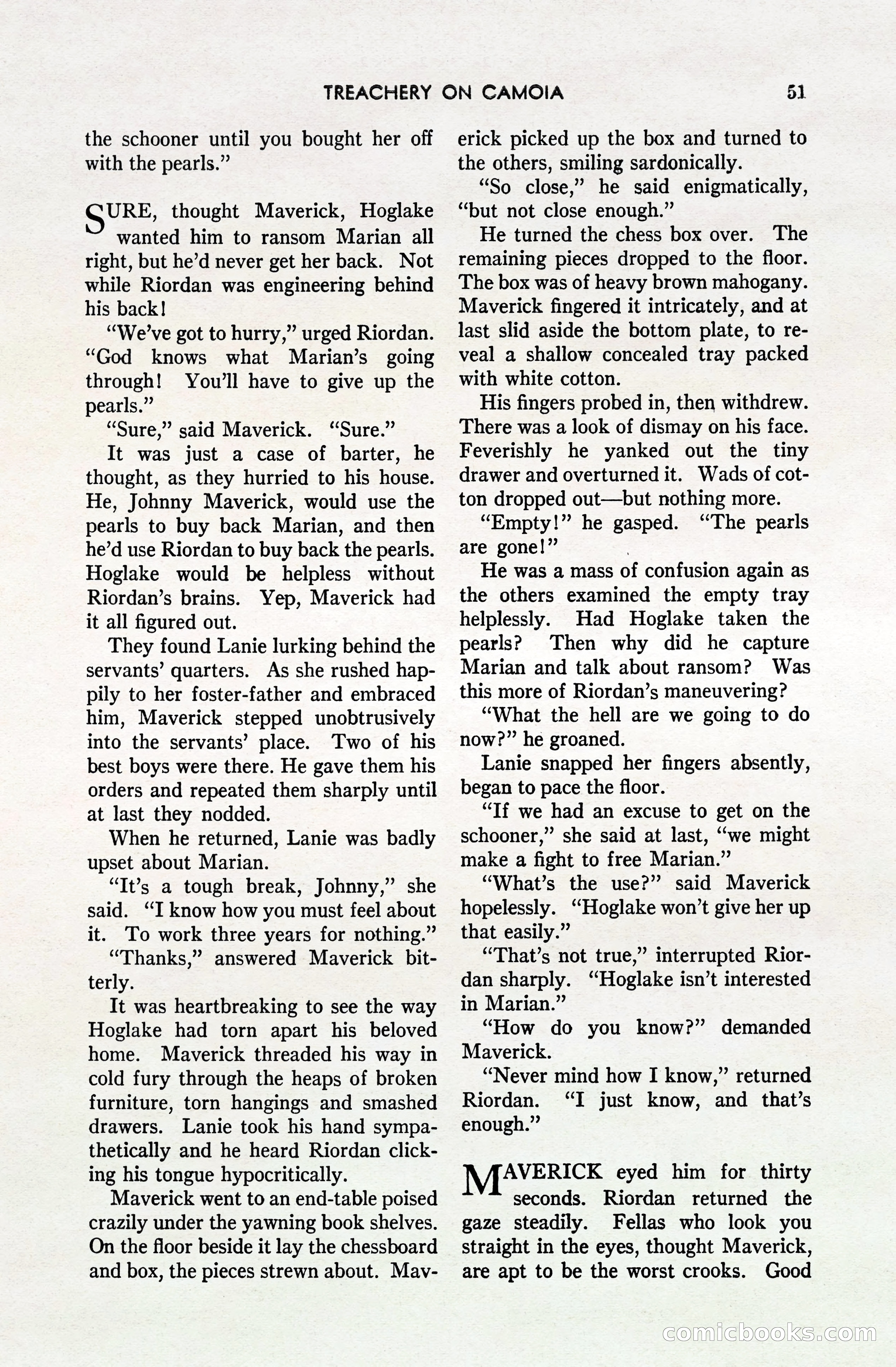 South Sea Stories, October 1940 — page 49 of 143