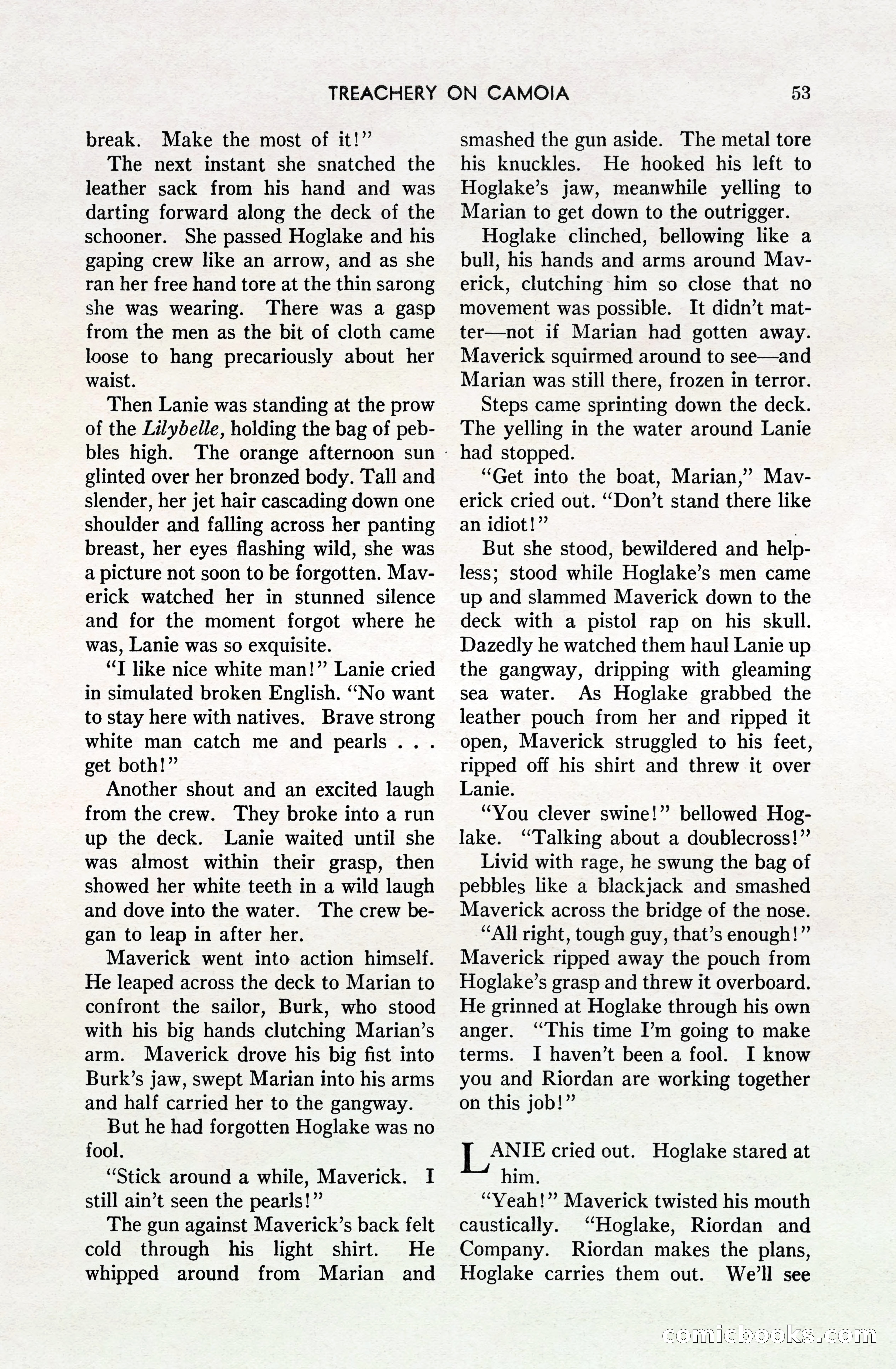 South Sea Stories, October 1940 — page 51 of 143
