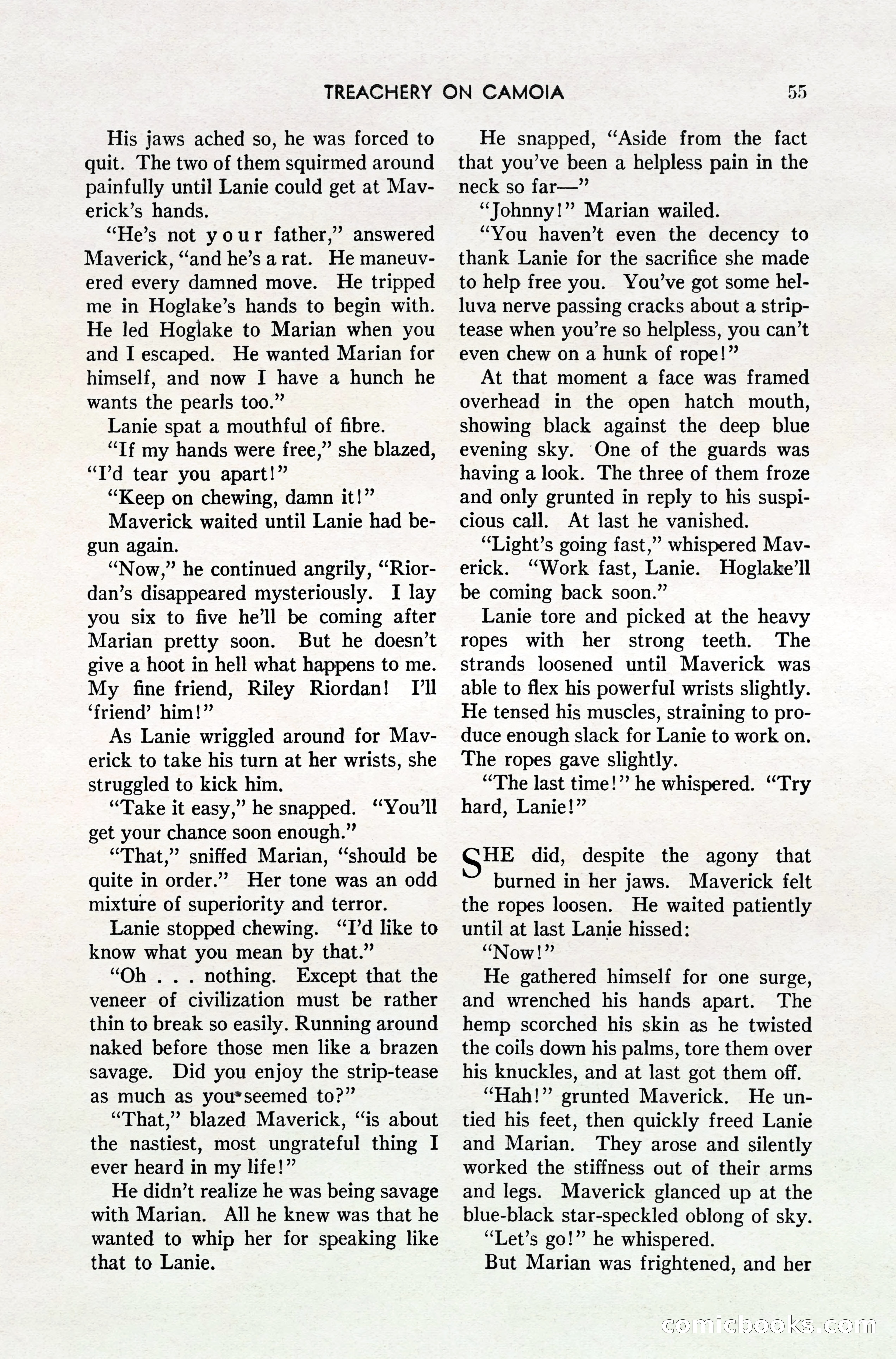 South Sea Stories, October 1940 — page 53 of 143